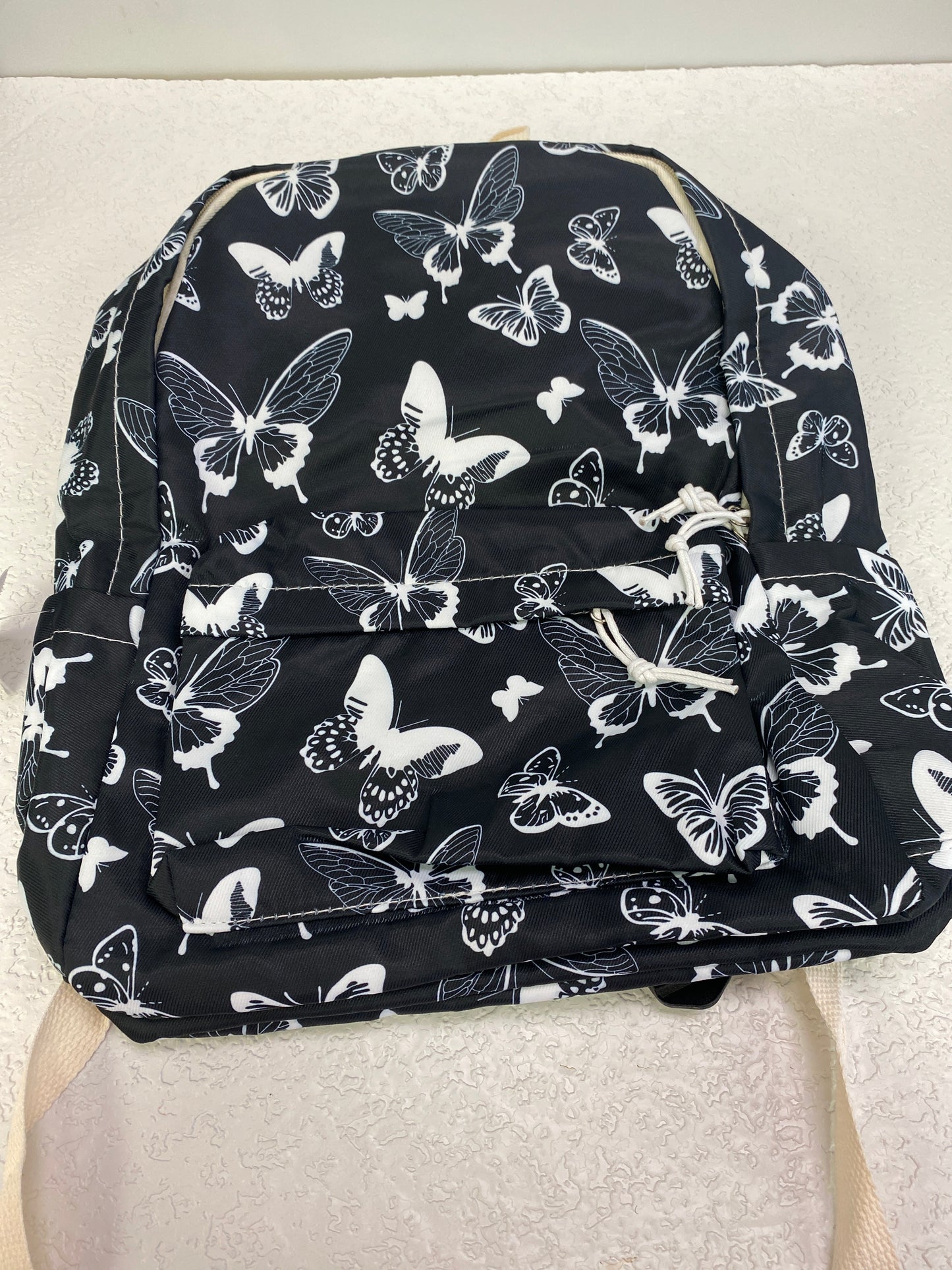 BUTTERFLY PRINT BACKPACK