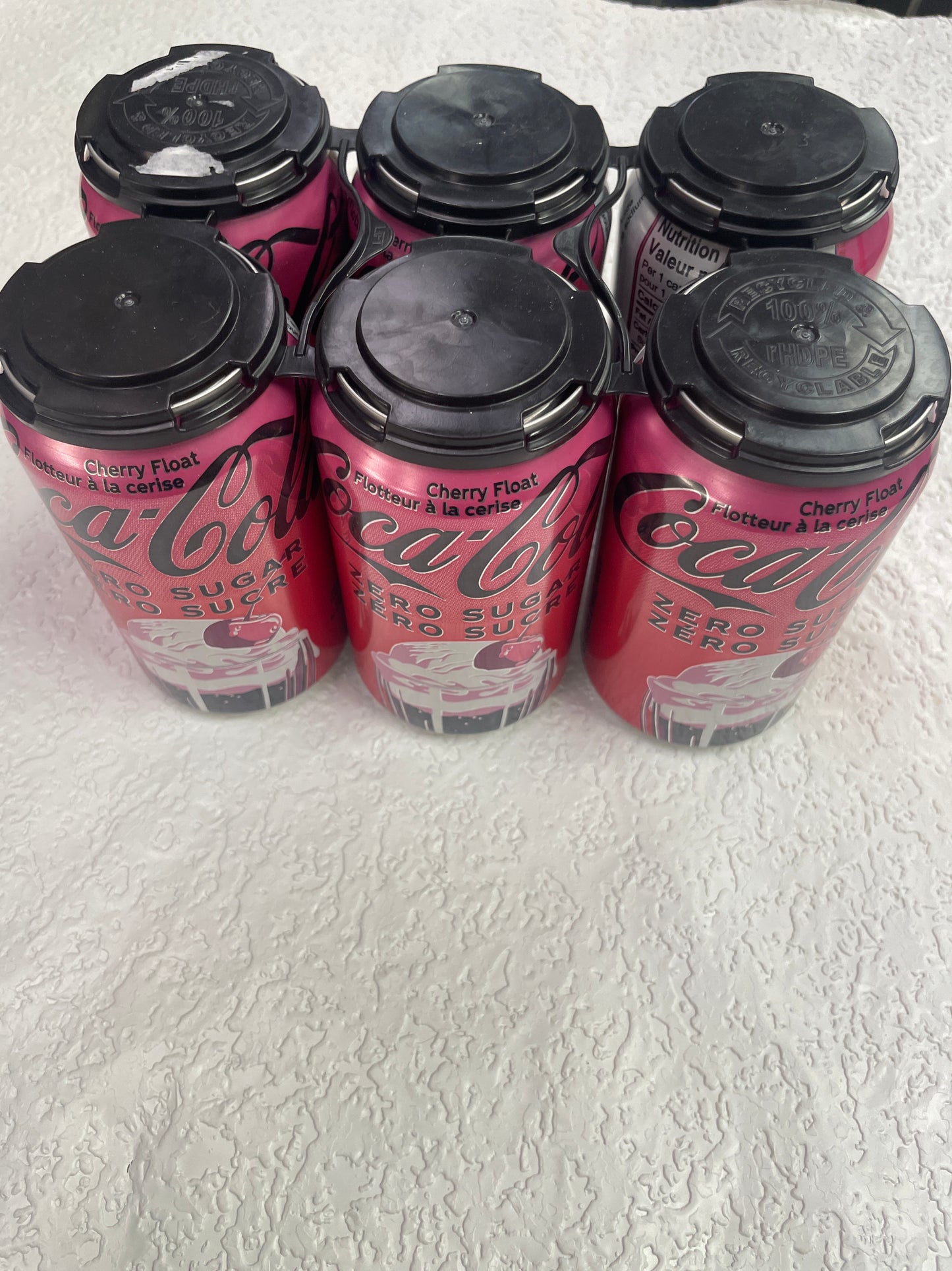 COKE ZERO SUGAR CHERRY FLOAT SIX PACK