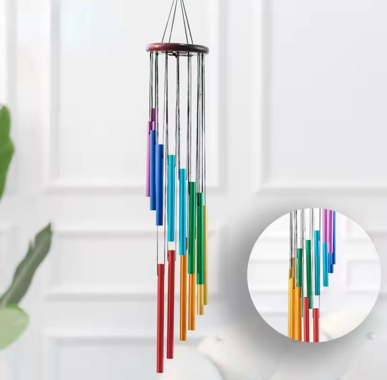 RAINBOW WIND CHIMES SM