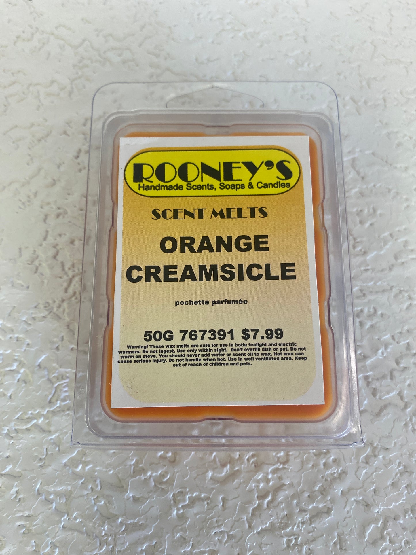 ORANGE CREAMSICLE SCENT MELT