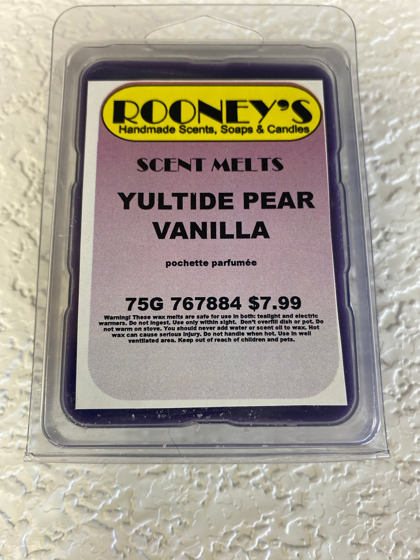 YULTIDE PEAR VANILLA SCENT MELT