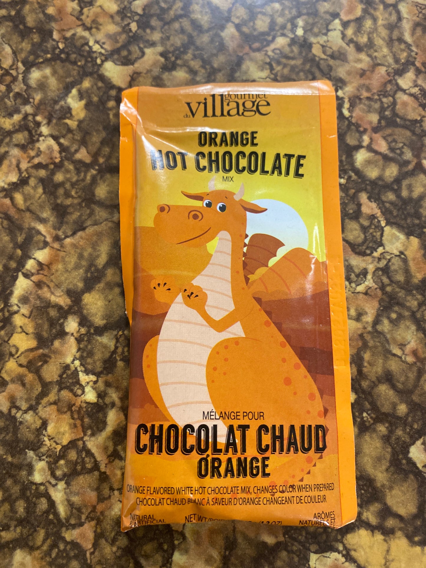ORANGE HOT CHOCOLATE PACKET
