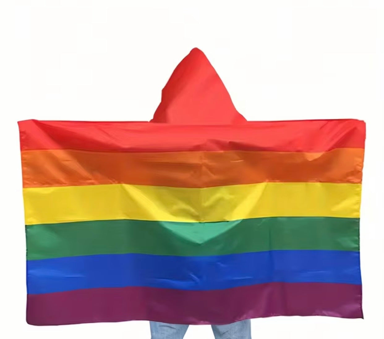 90X150CM CAPE RAINBOW PRIDE