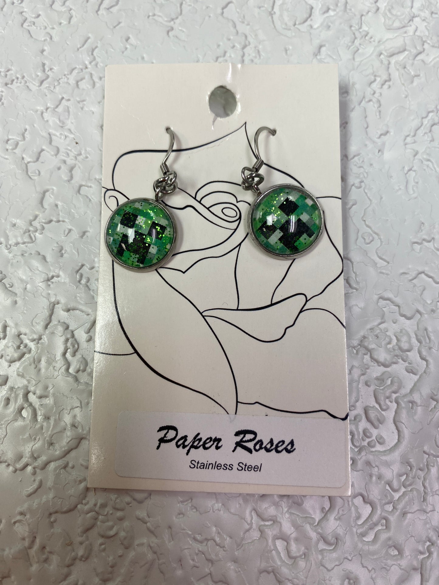 CREEPER SILVER EARRINGS