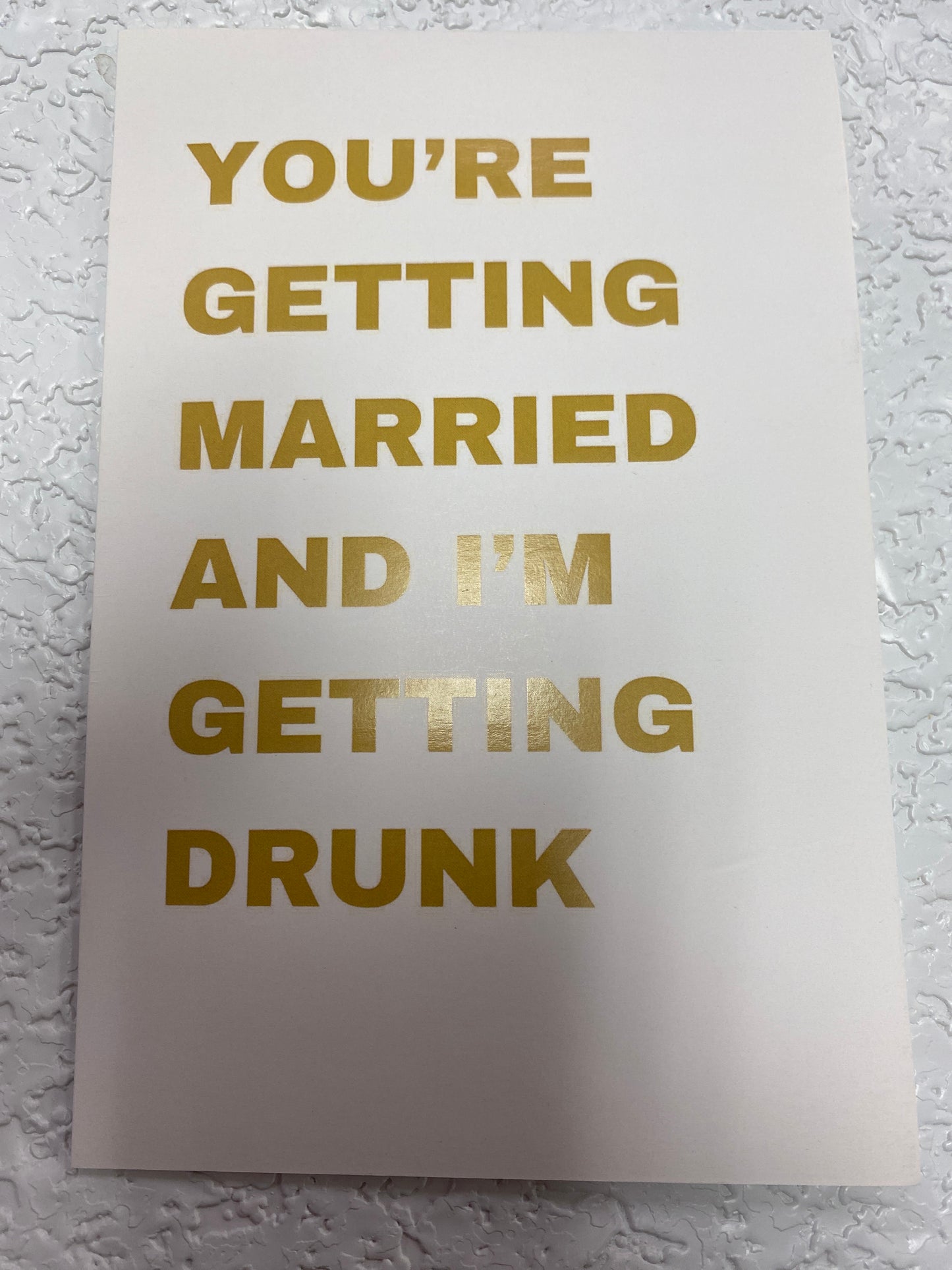 EVERYONE GETTING MARRIED CARD