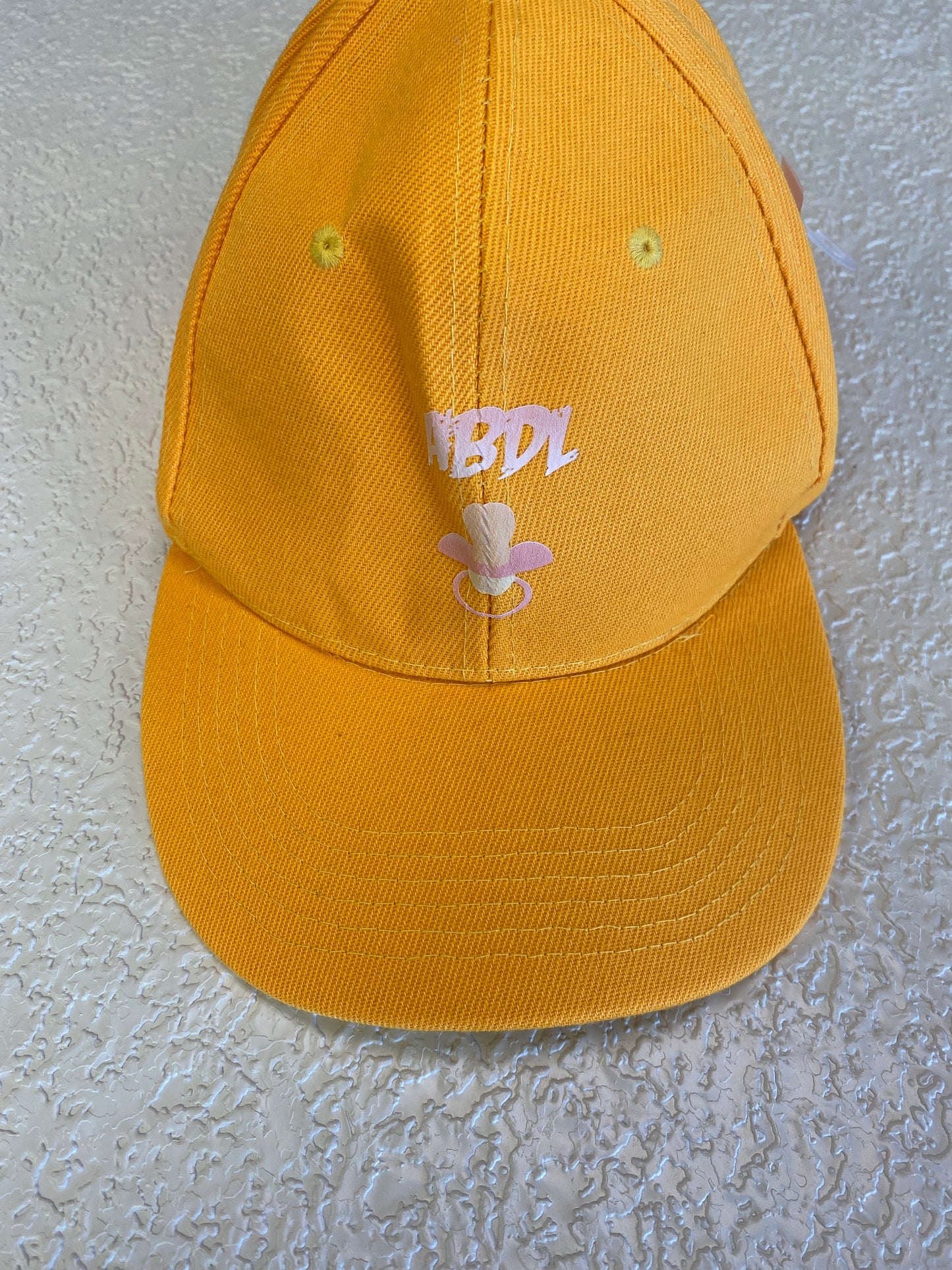 ABDL YELLOW BASEBALL HAT