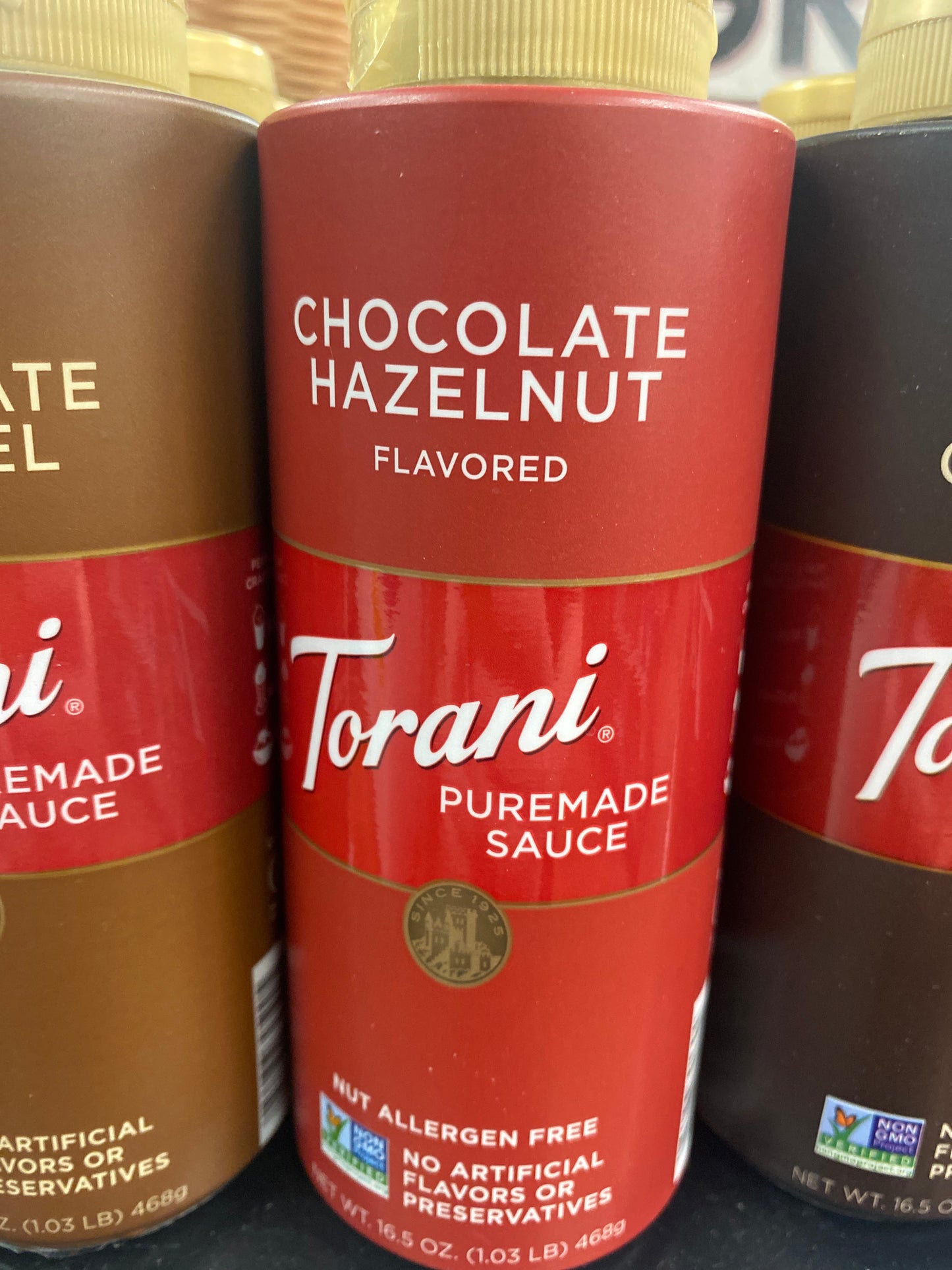 TORANI CHOC HAZELNUT SAUCE