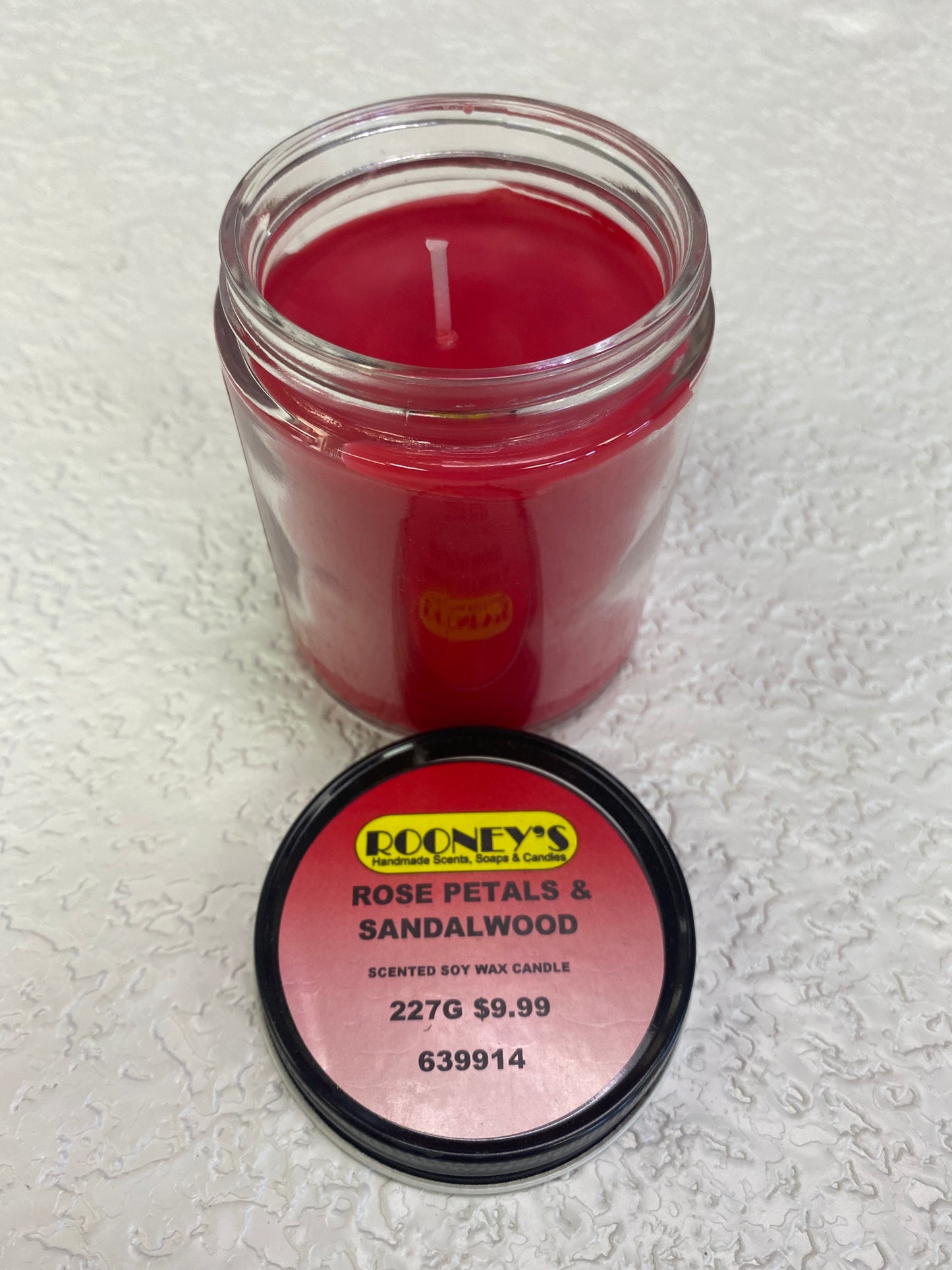 ROSE PETALS & SANDALWOOD CANDLE 227G