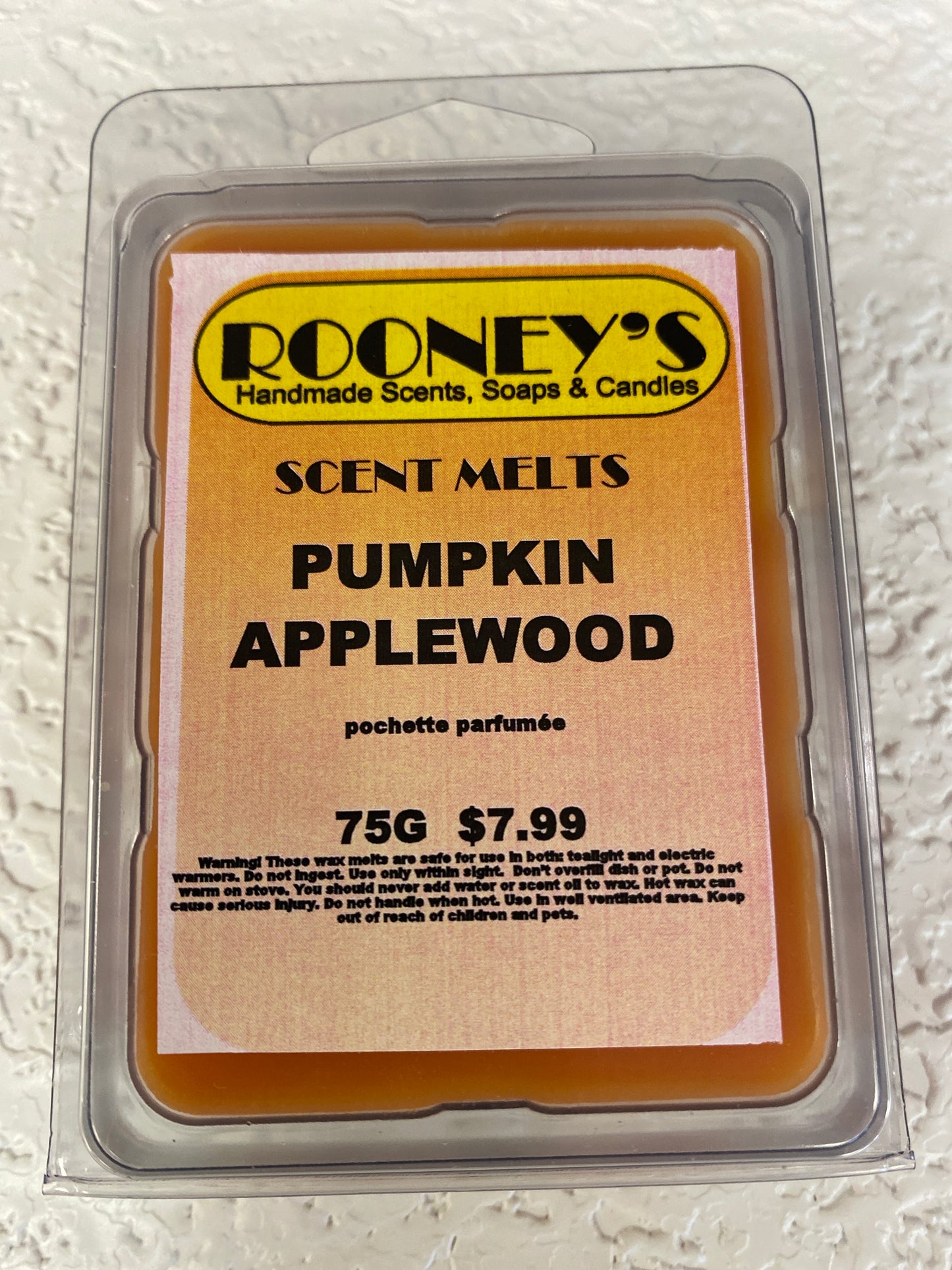 PUMPKIN APPLEWOOD SCENT MELTS