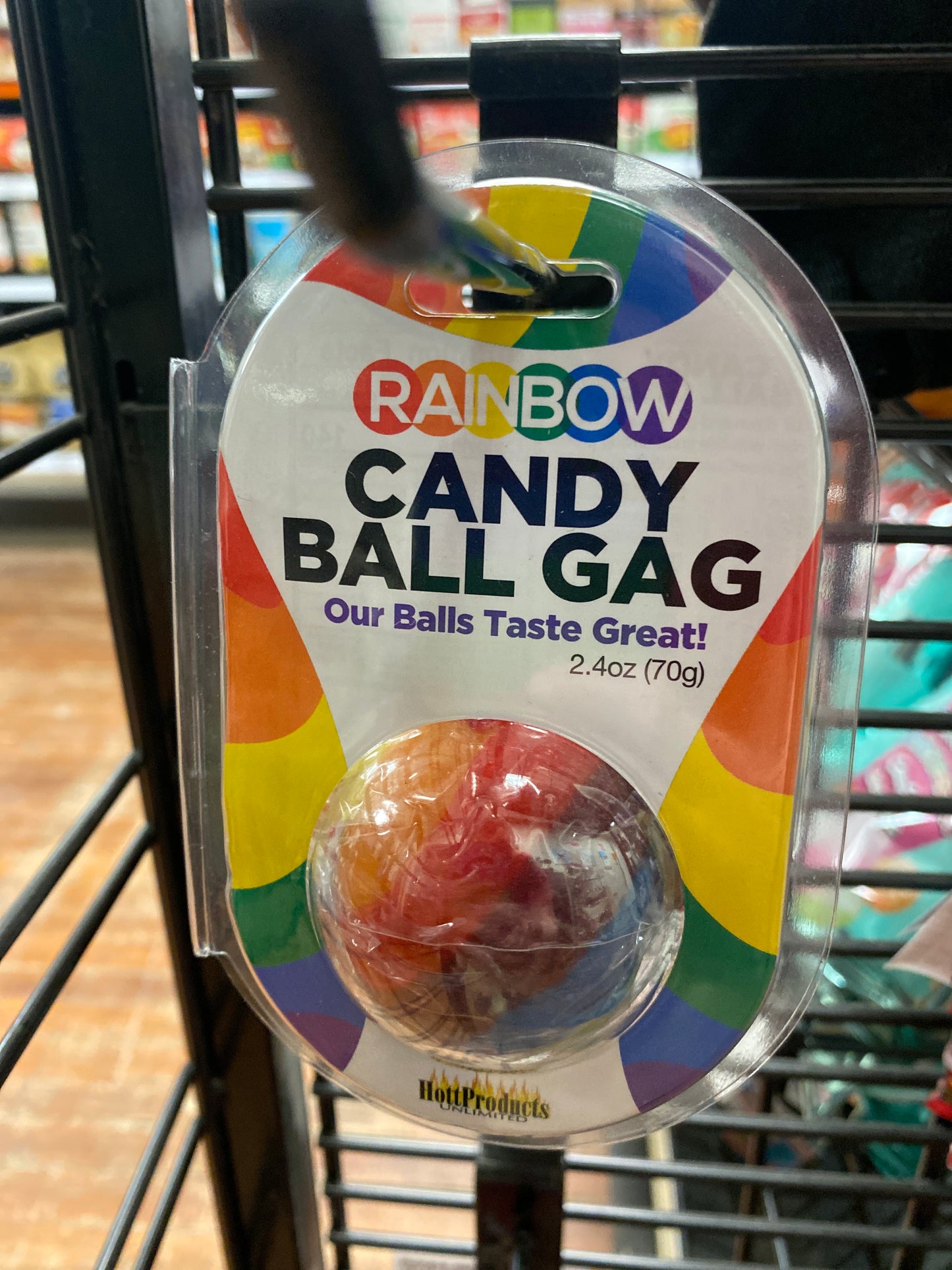 RAINBOW CANDY BALL GAG