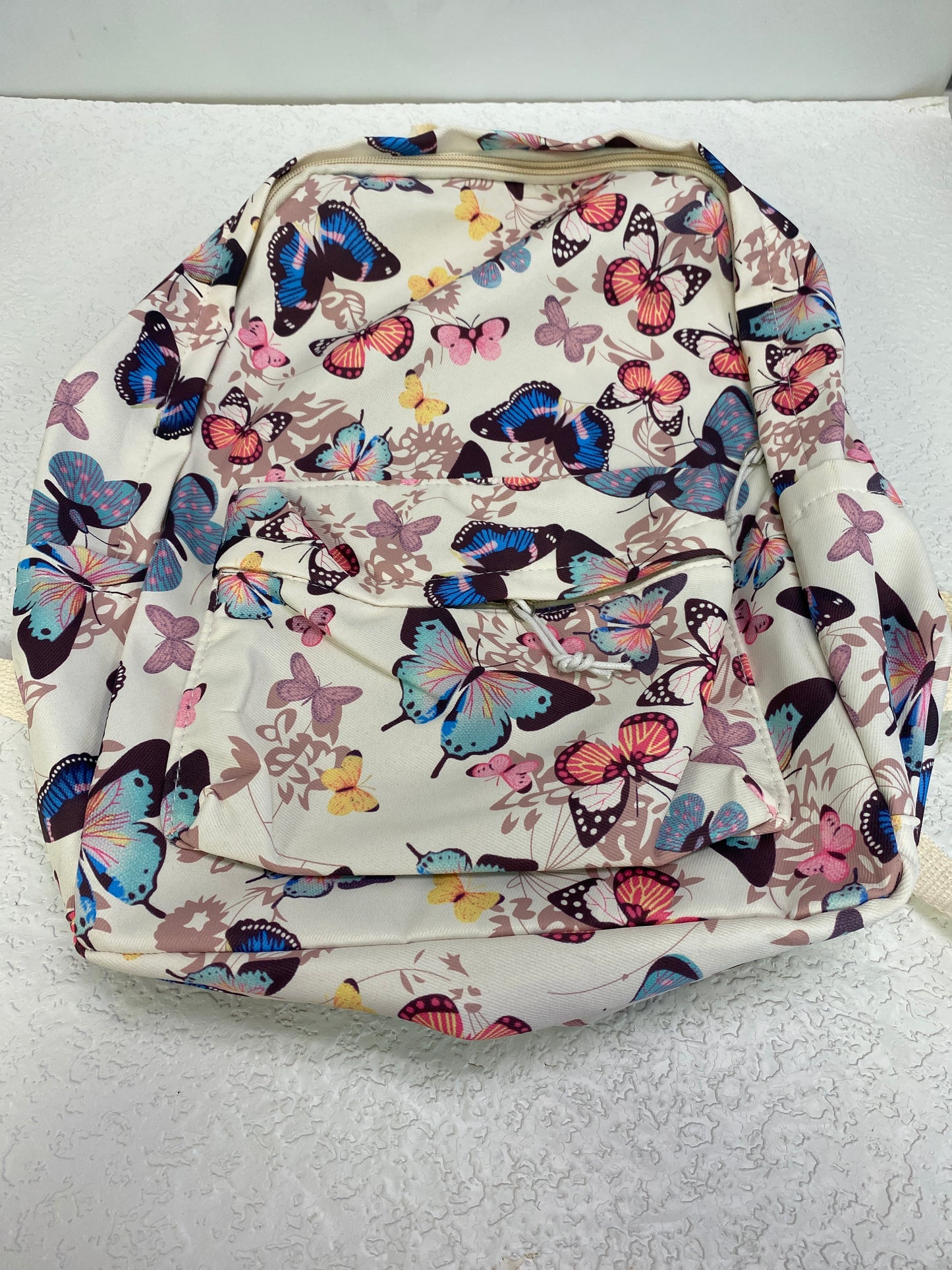 FLORAL BUTTERFLY DESIGN BACKPACK