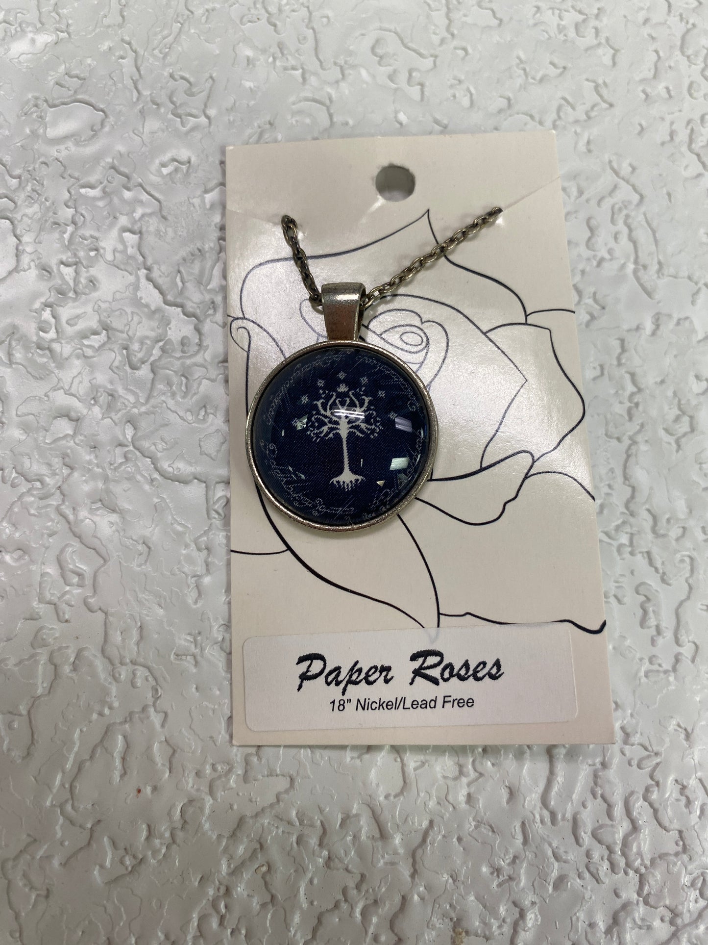 SILVER TREE NECKLACE