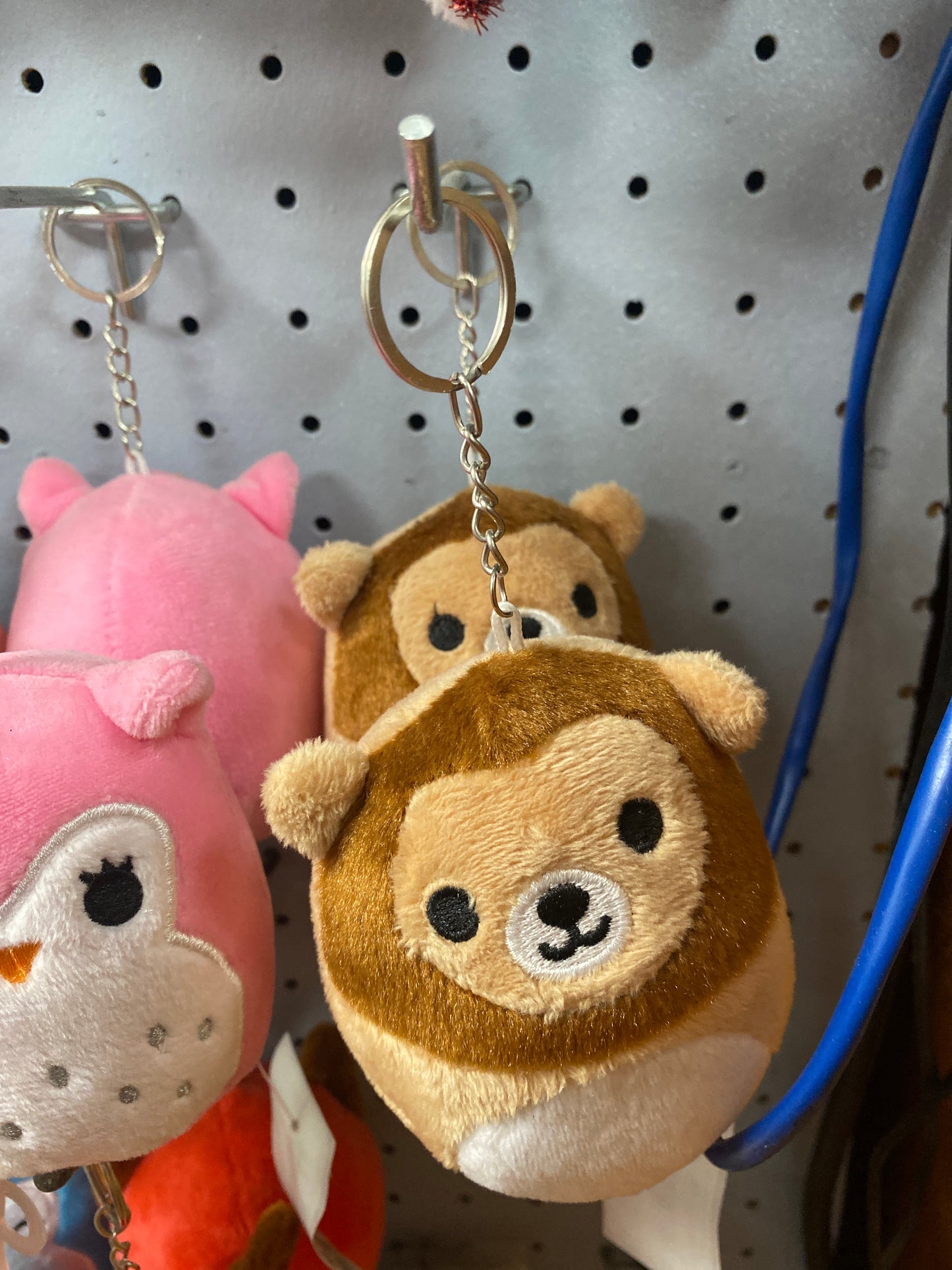 LION PLUSH KEYCHAIN