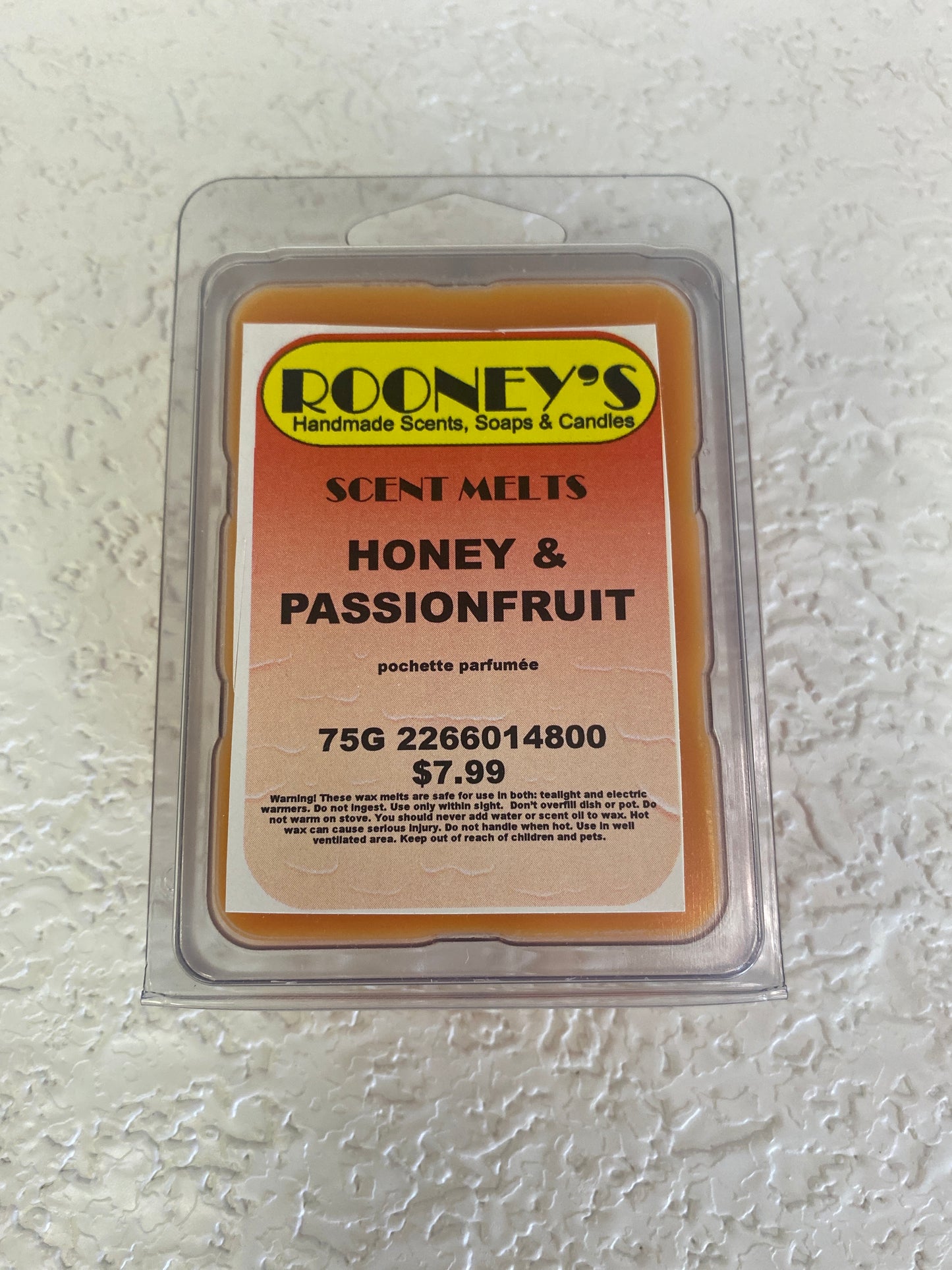 SCENT MELT HONEY & PASSIONFRUIT