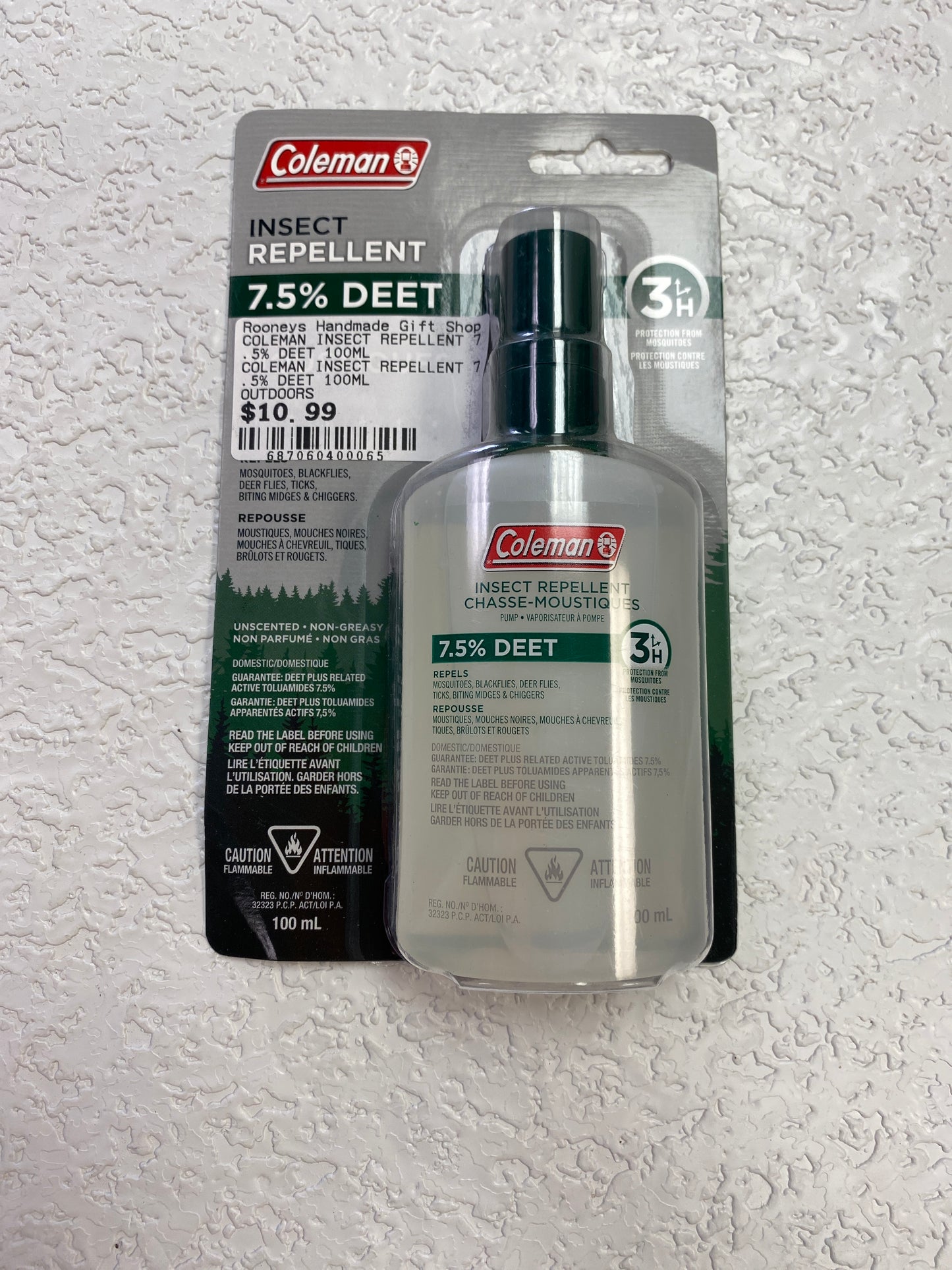 COLEMAN INSECT REPELLENT 7.5% DEET 100ML