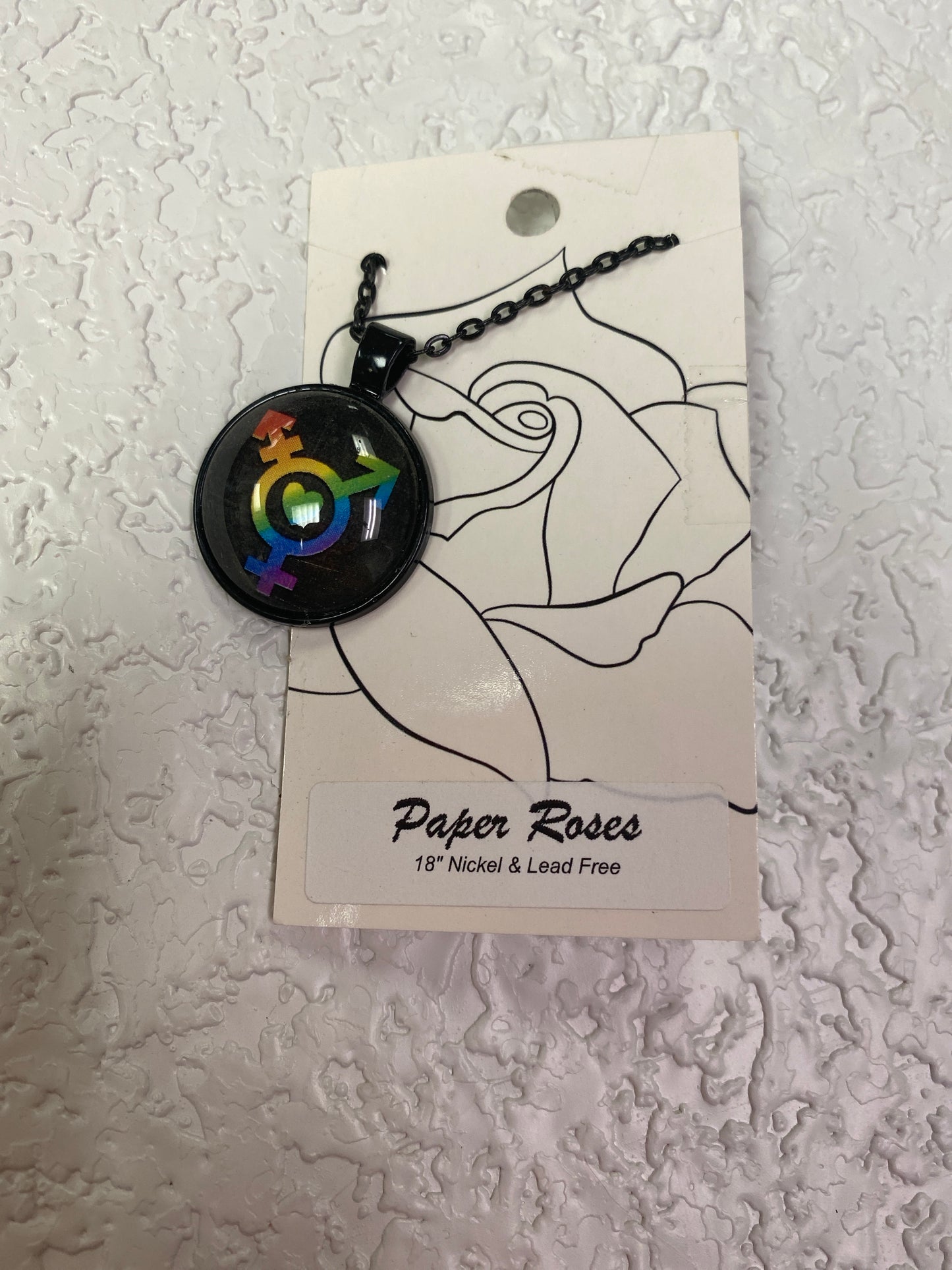 PRIDE BLACK NECKLACE