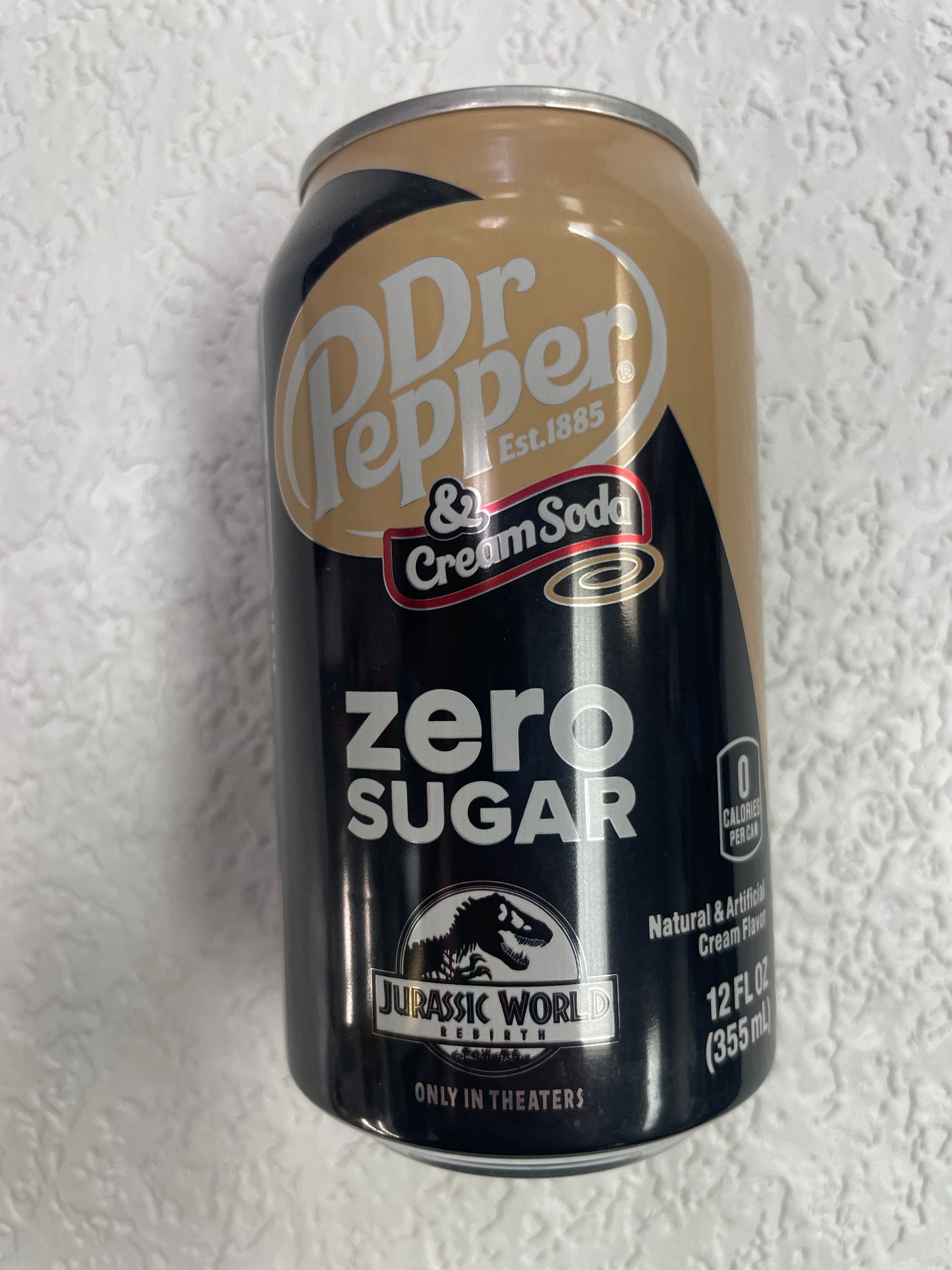 DR PEPPER CREAM SODA ZERO SINGLE CAN