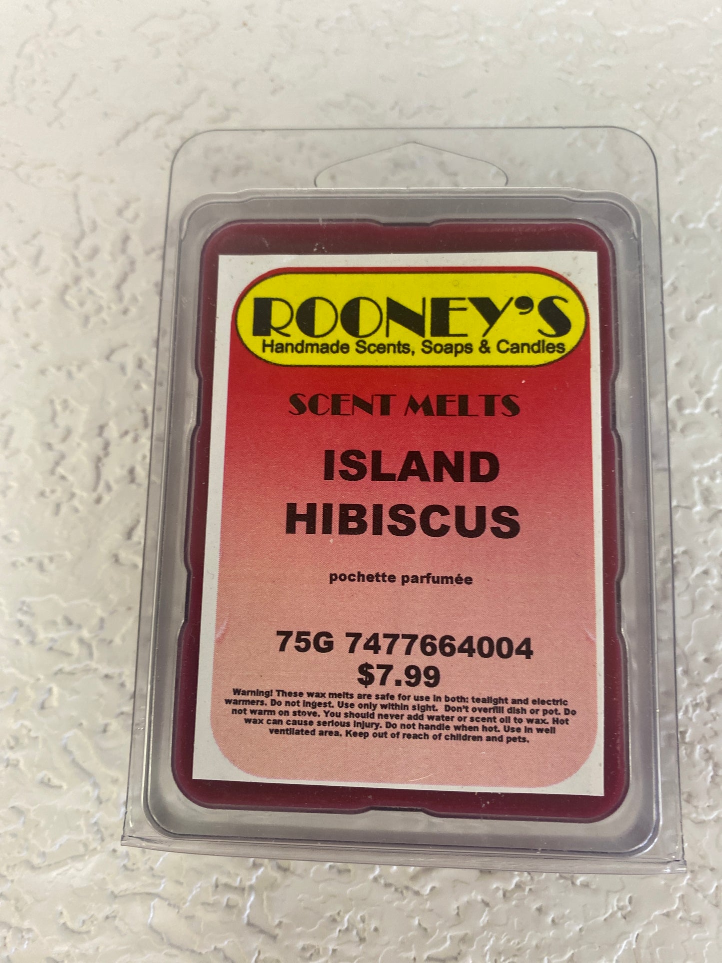 SCENT MELT ISLAND HIBISCUS