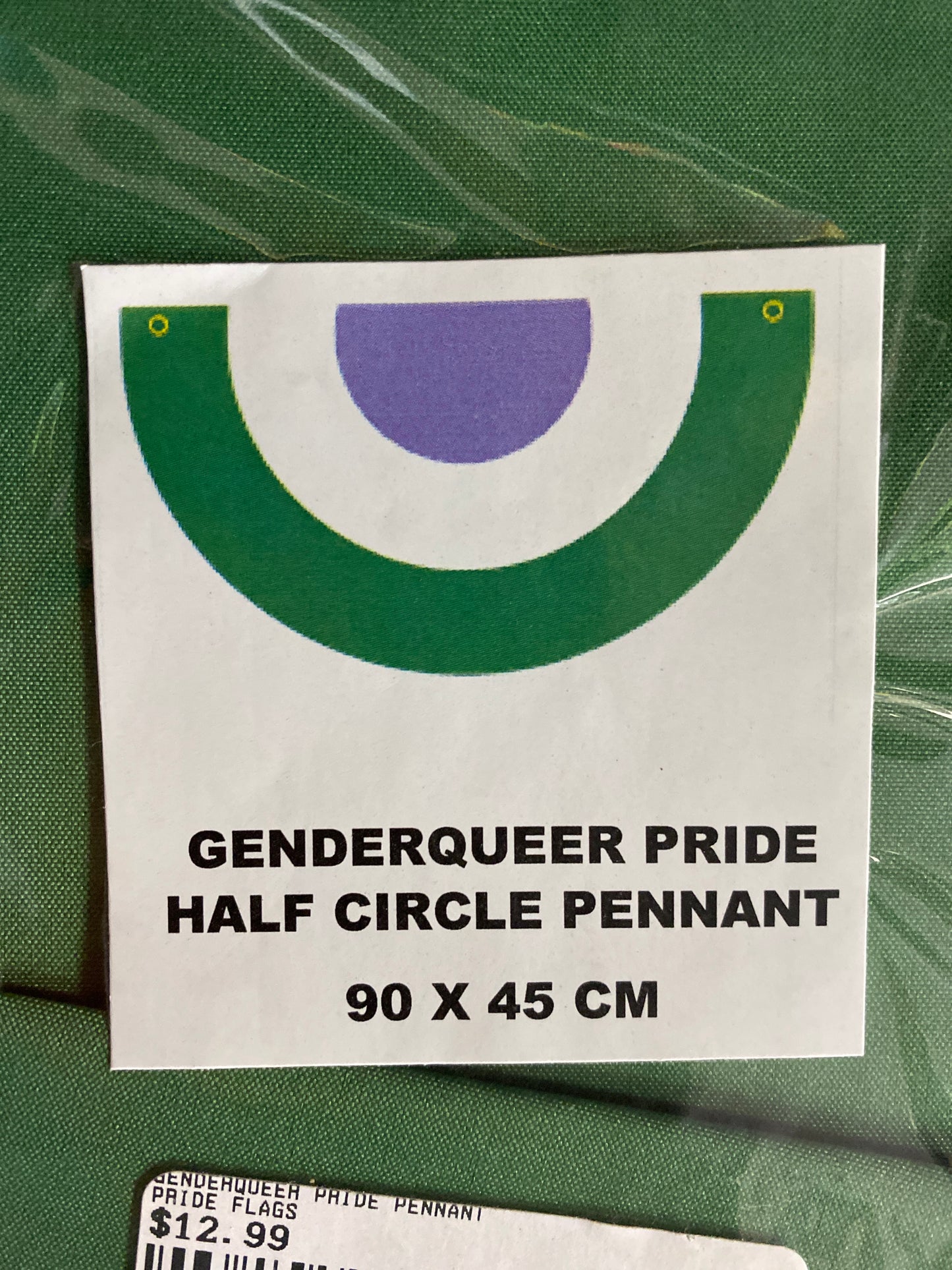 GENDERQUEER PRIDE PENNANT