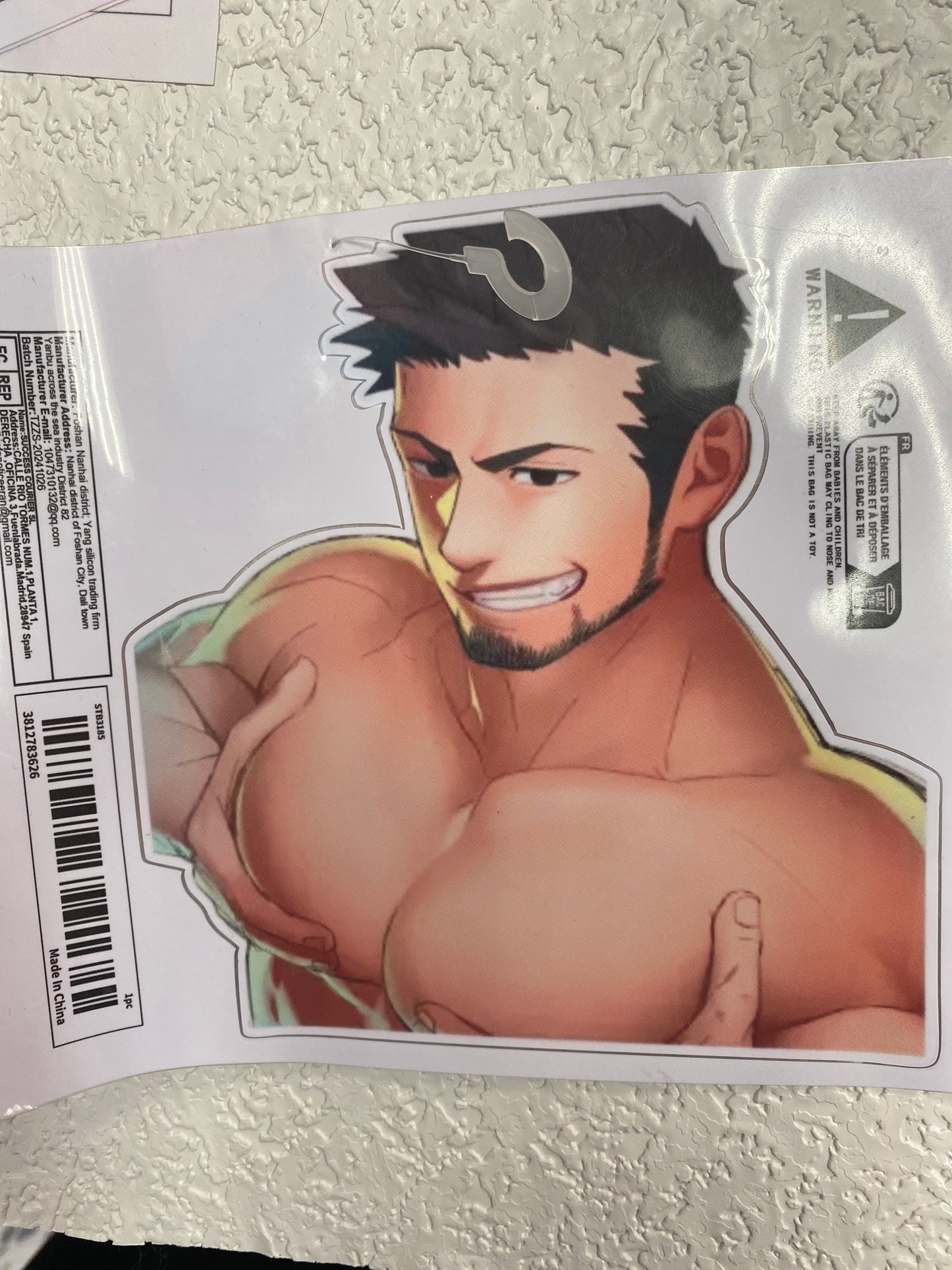 BARA CHEST VINYL STICKER