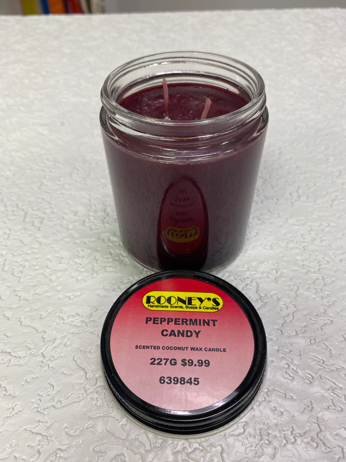 PEPPERMINT CANDY CANDLE 227G