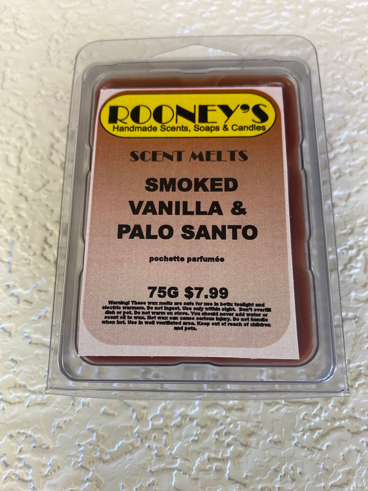 SMOKED VANILLA & PALO SANTO SCENT MELTS