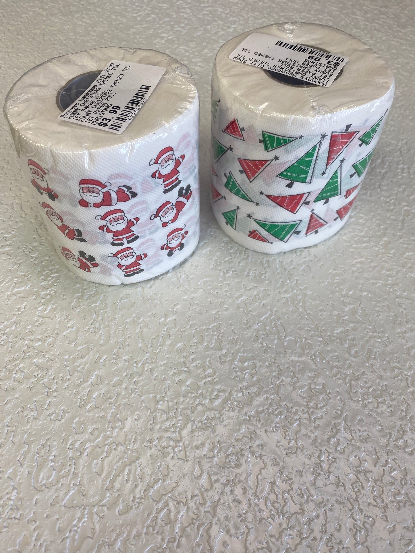 FUNNY CHRISTMAS THEMED TOLIET PAPER ROLL