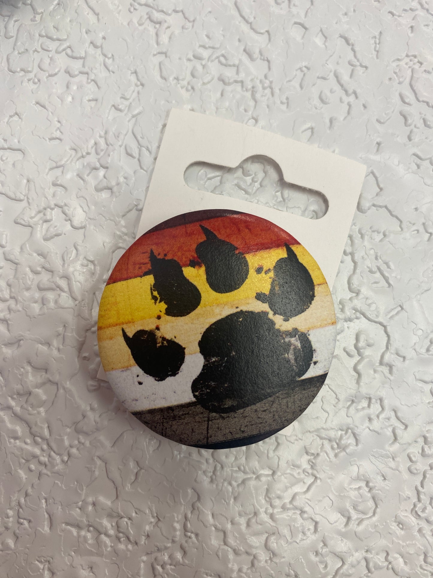 BEAR PRIDE FLAG BUTTON