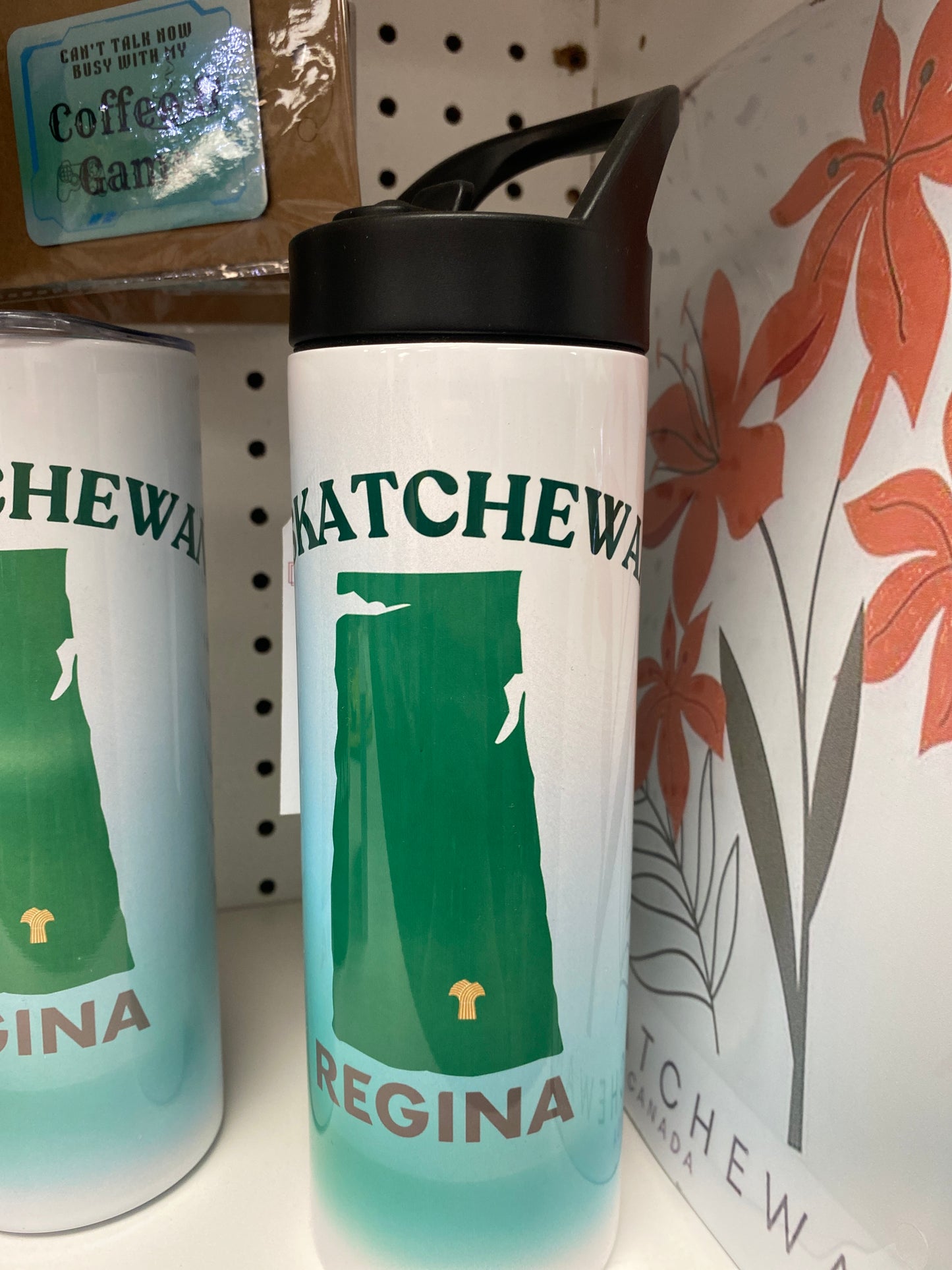 SASK OUTLINE REGINA WATER TUMBLER