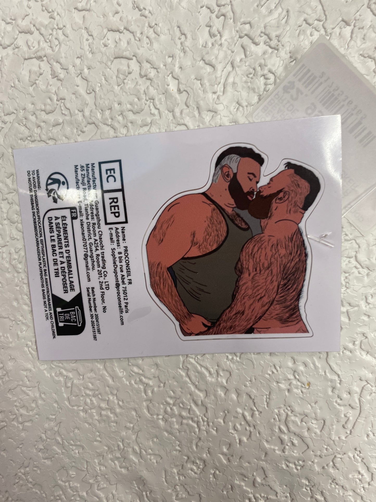 BEARS IN LOVE STICKER