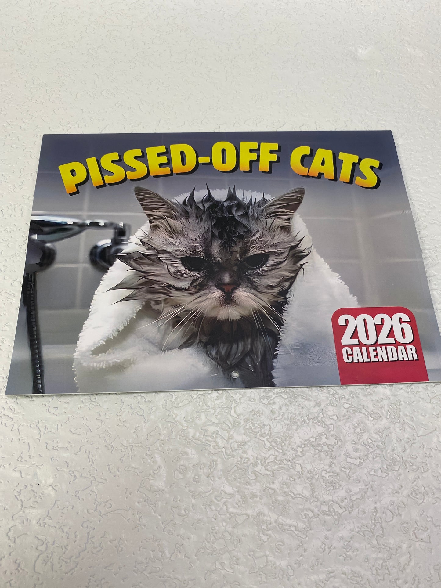 2026 ANGRY CAT WALL CALENDER