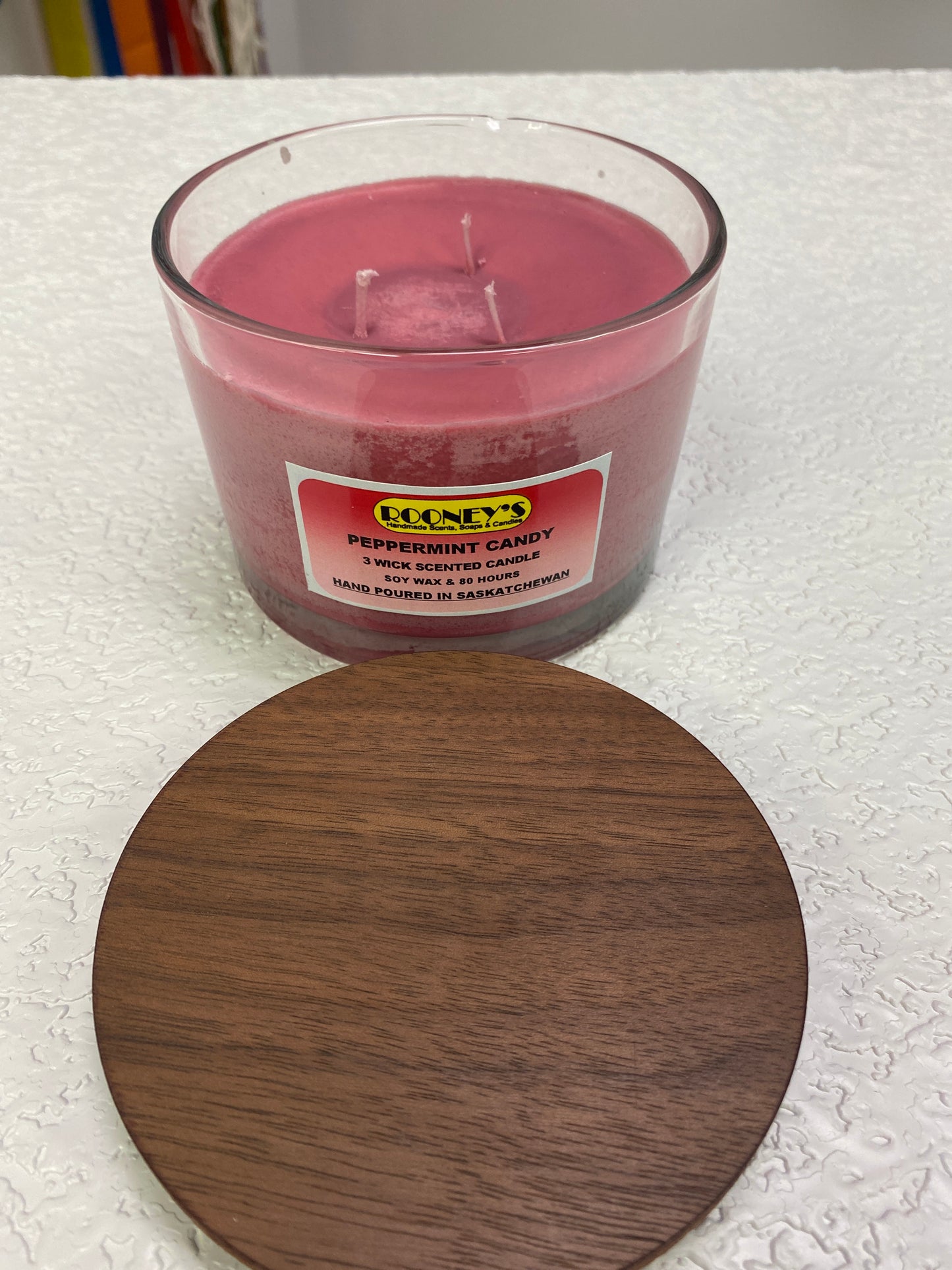 PEPPERMINT CANDY CANDLE 350G