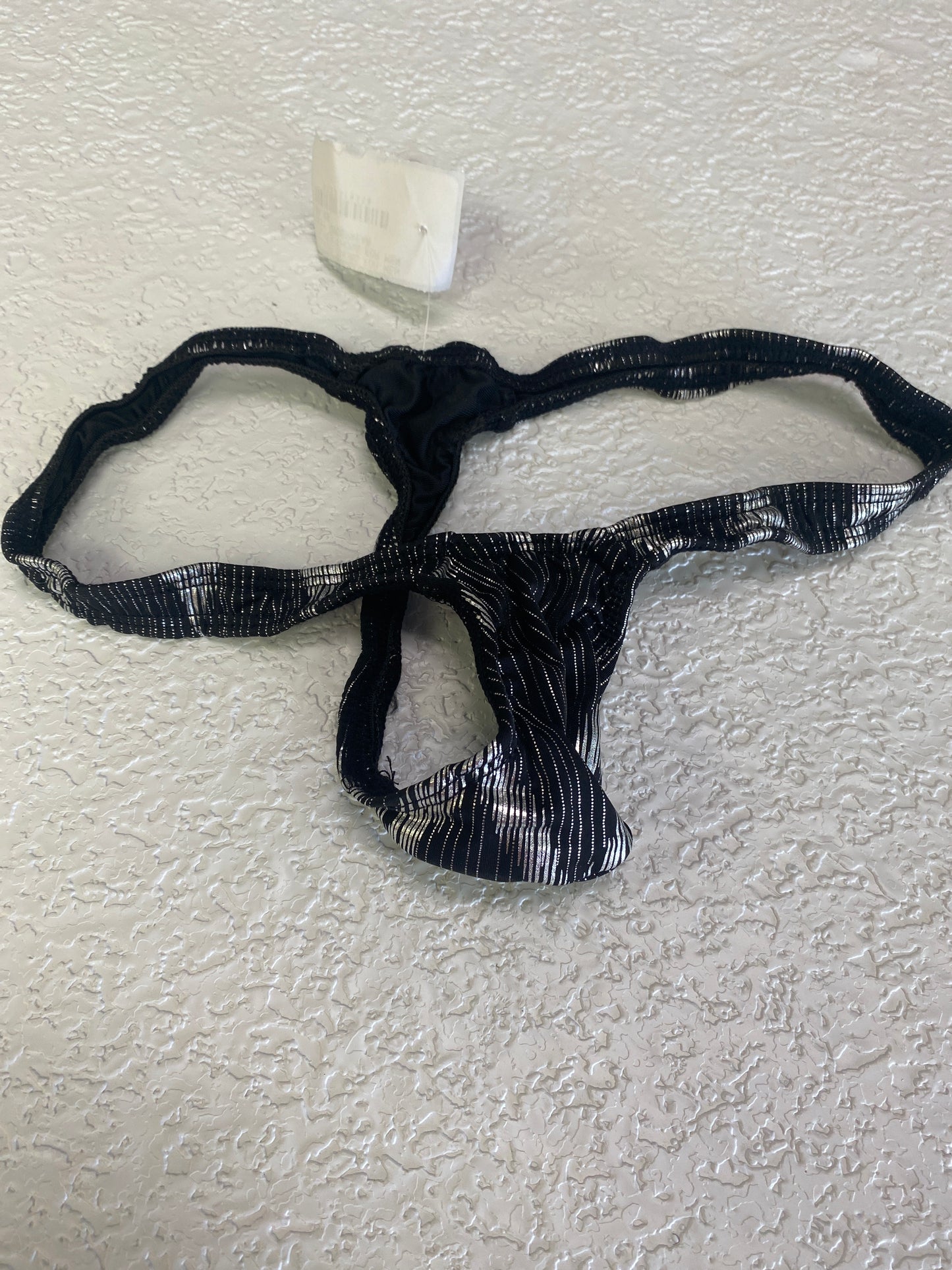 SILVER THONG FOR MEN