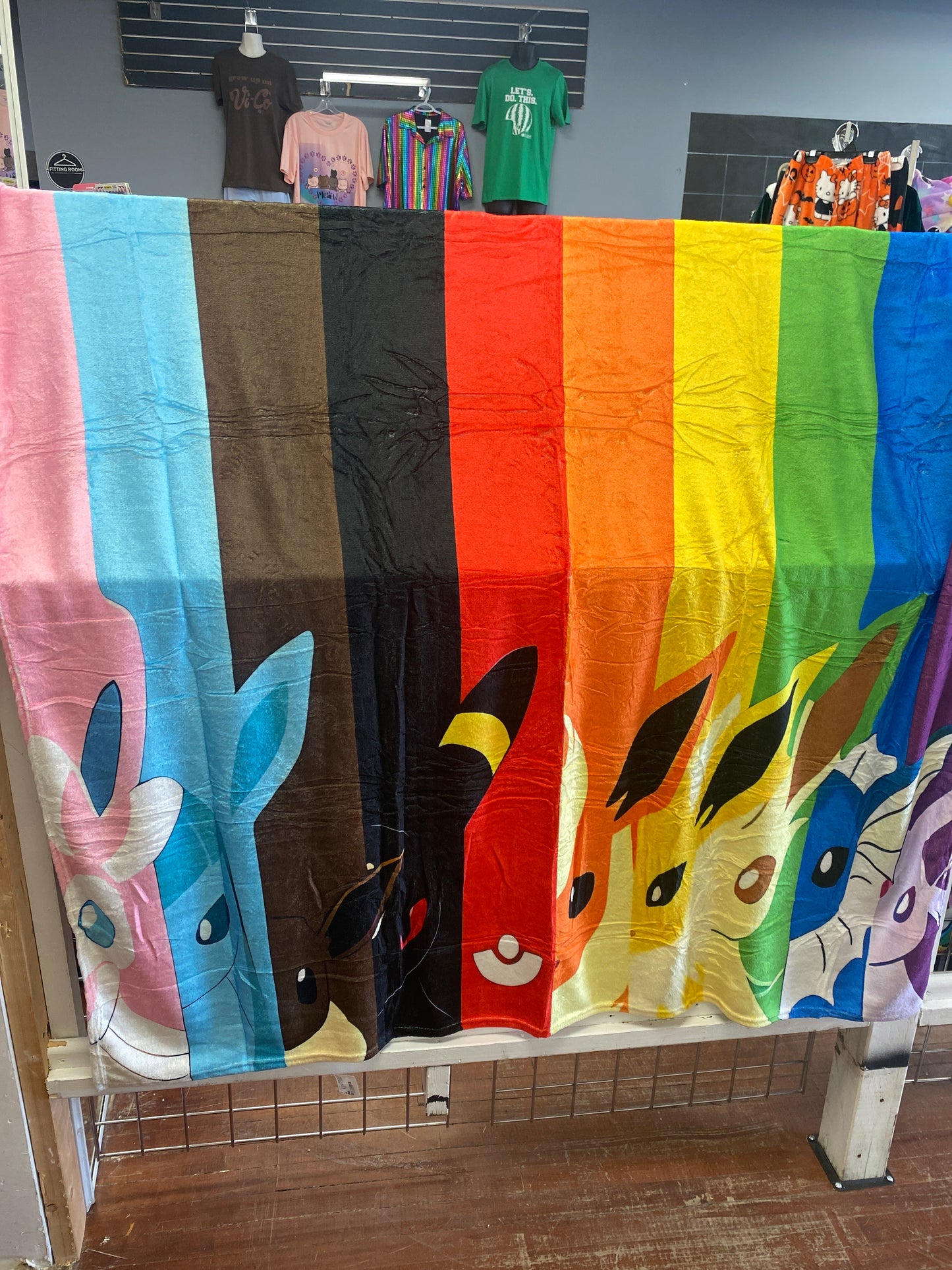 POKEMON RAINBOW BLANKET