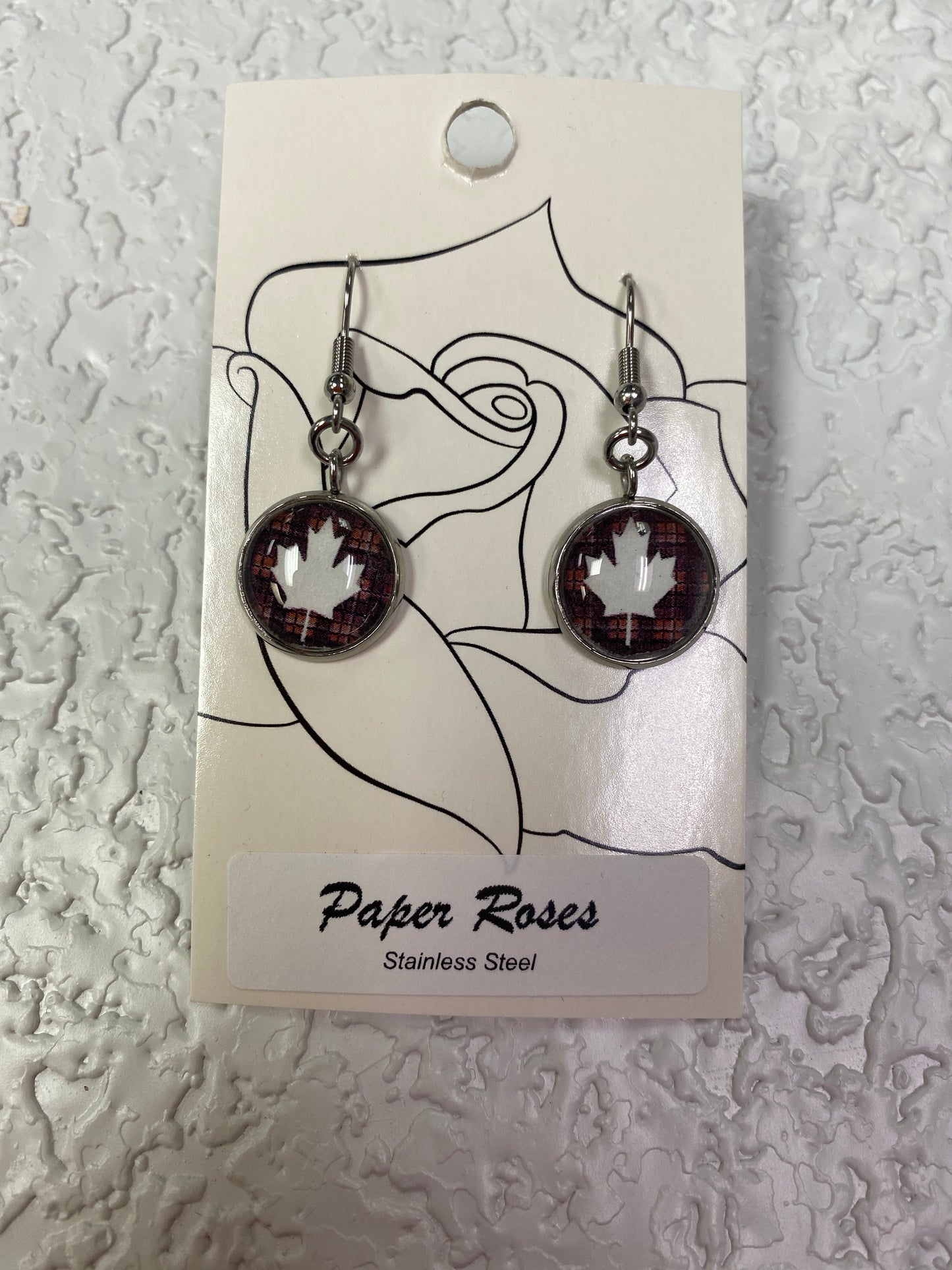 CANADA SILVER EARRINGS