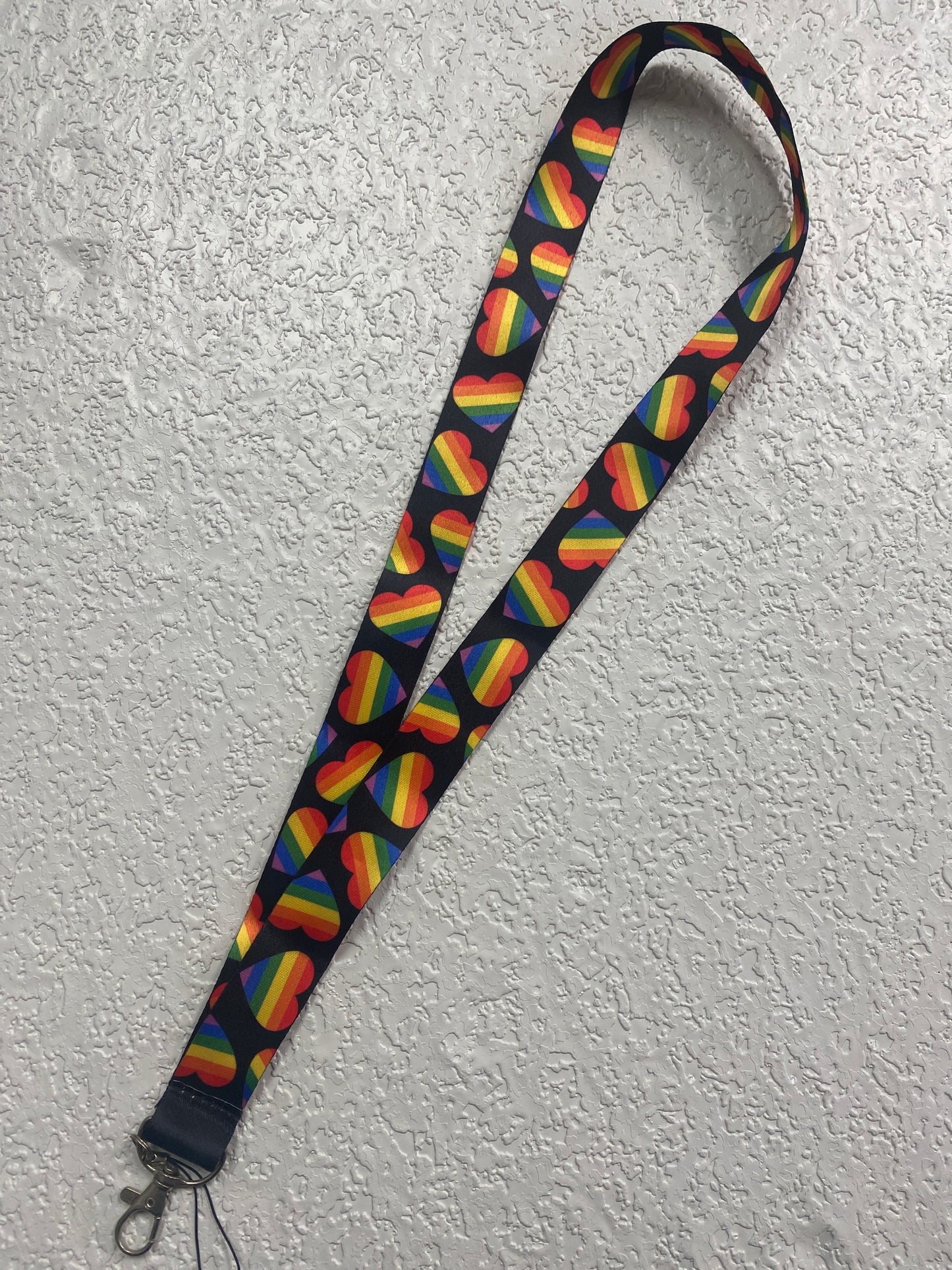 PRIDE HEART LANYARD