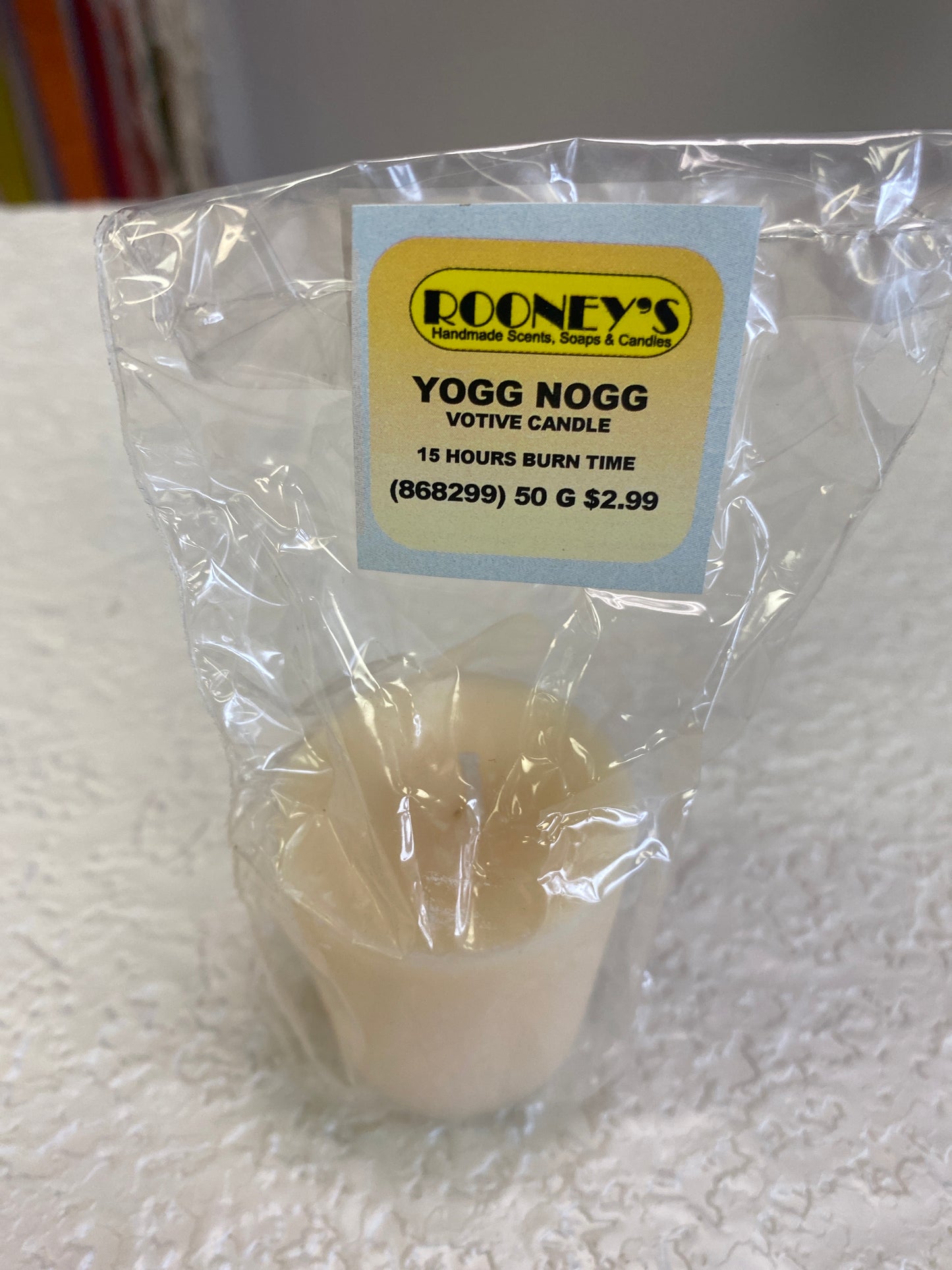 YOGG NOGG VOTIVE CANDLE