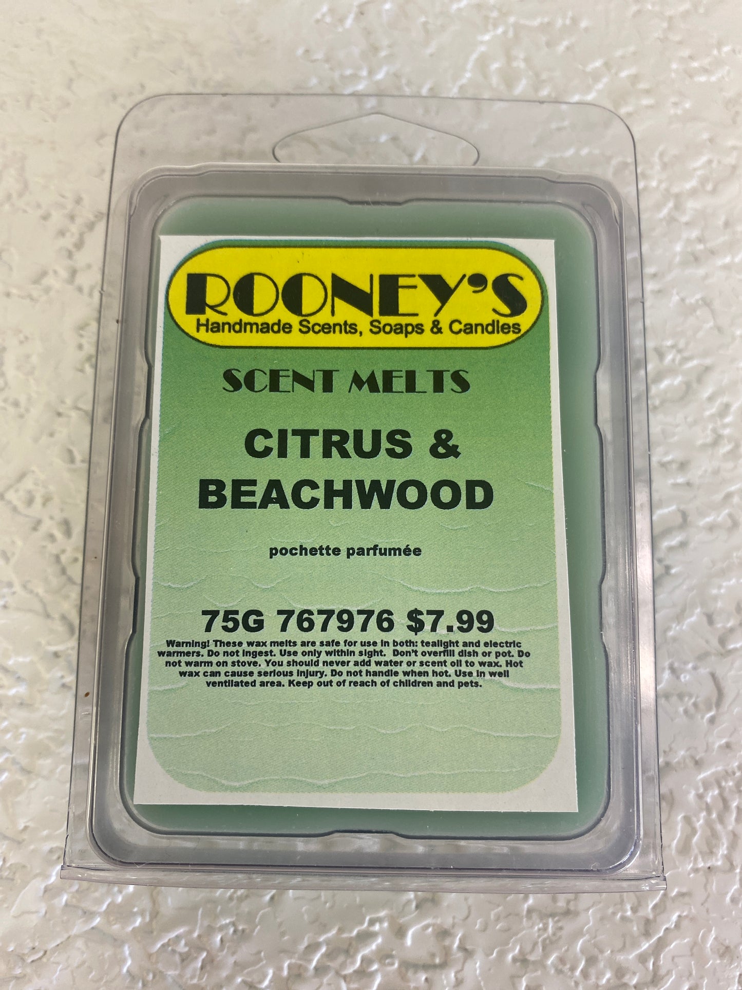 CITRUS & BEACHWOOD SCENT MELT