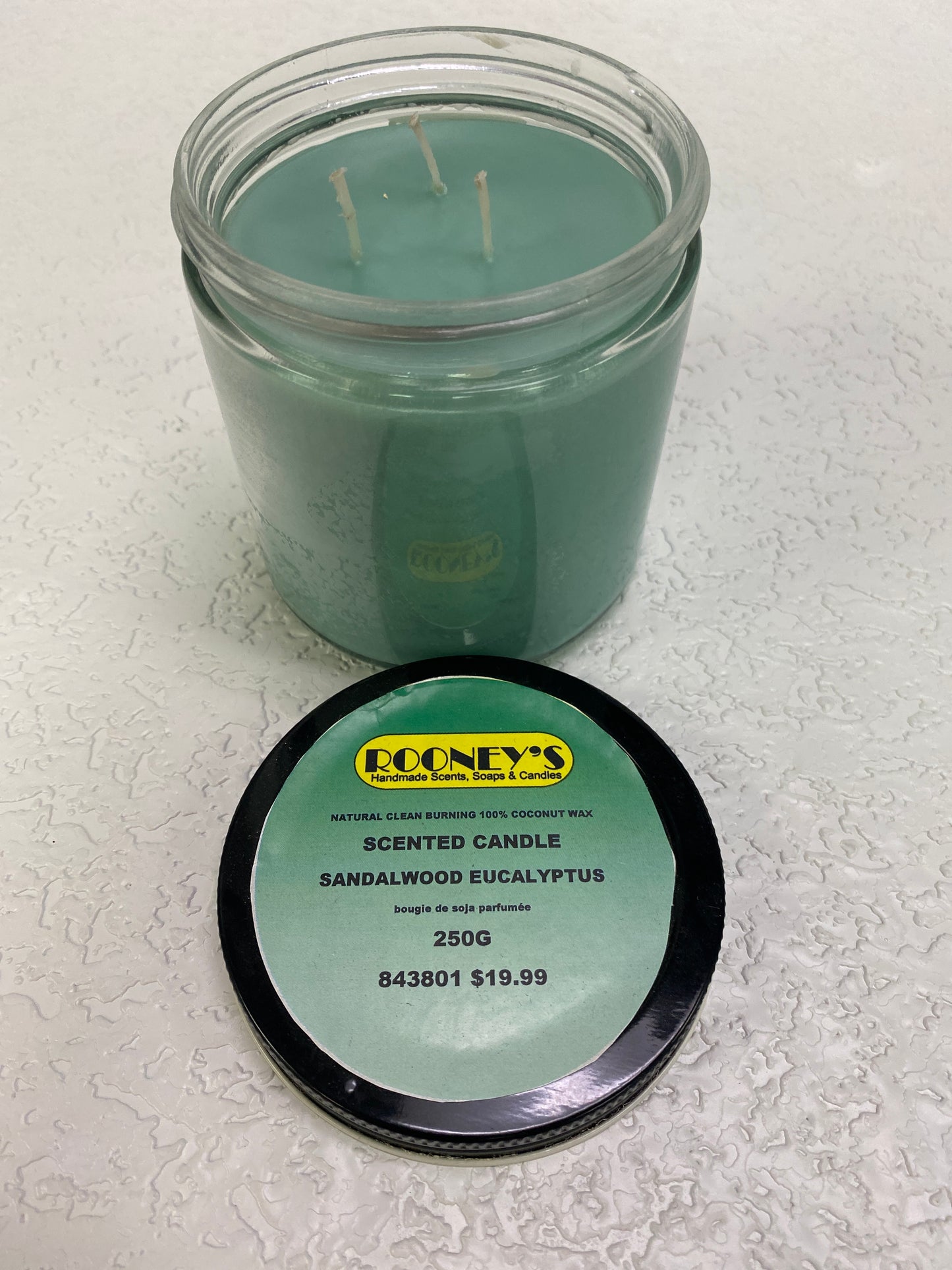 SANDALWOOD EUCALYPTUS CANDLE 250G
