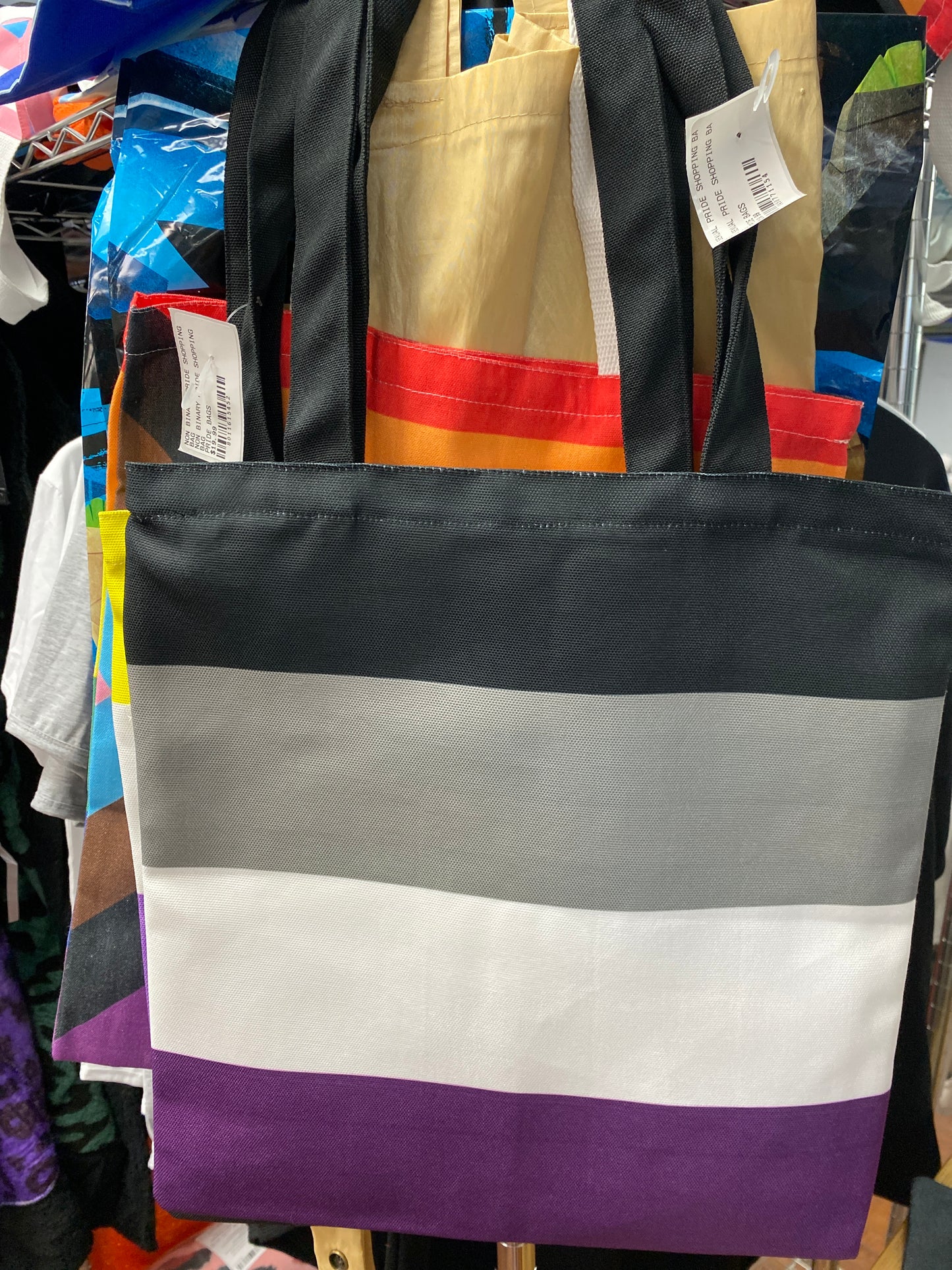ASEXUAL SHOPPING TOTE BAG