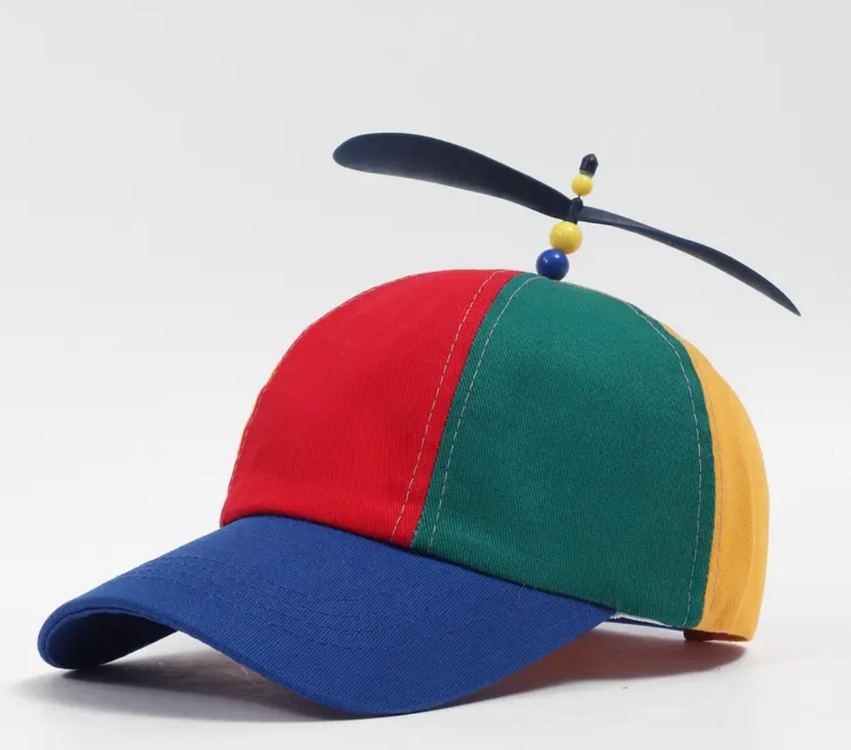 RED YELLOW GREEN HAT