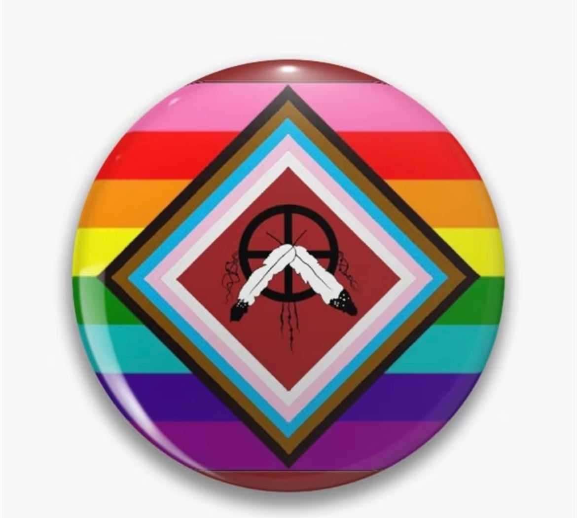 BUTTON TWO SPIRIT PRIDE