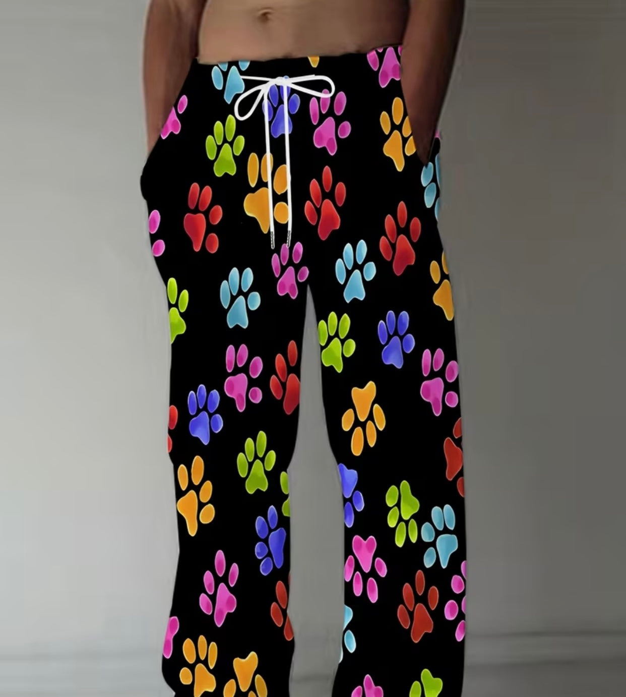 PANTS PAW PRINT PAJAMA