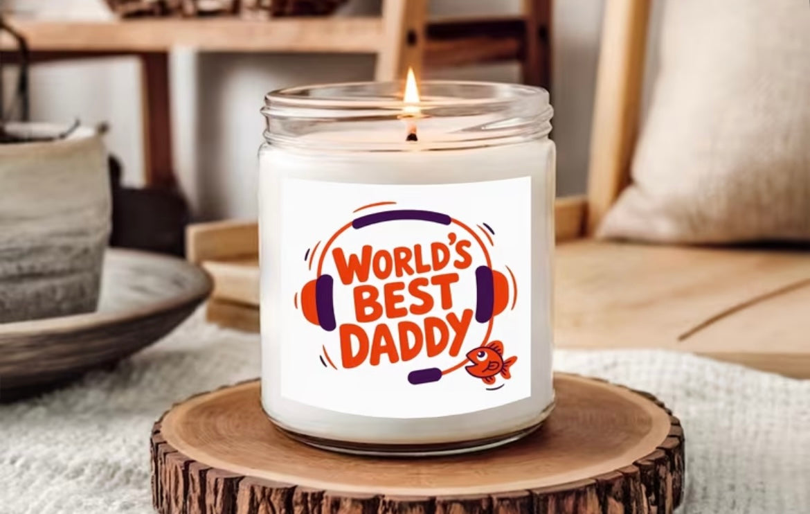 WORLDS BEST DADDY CANDLE