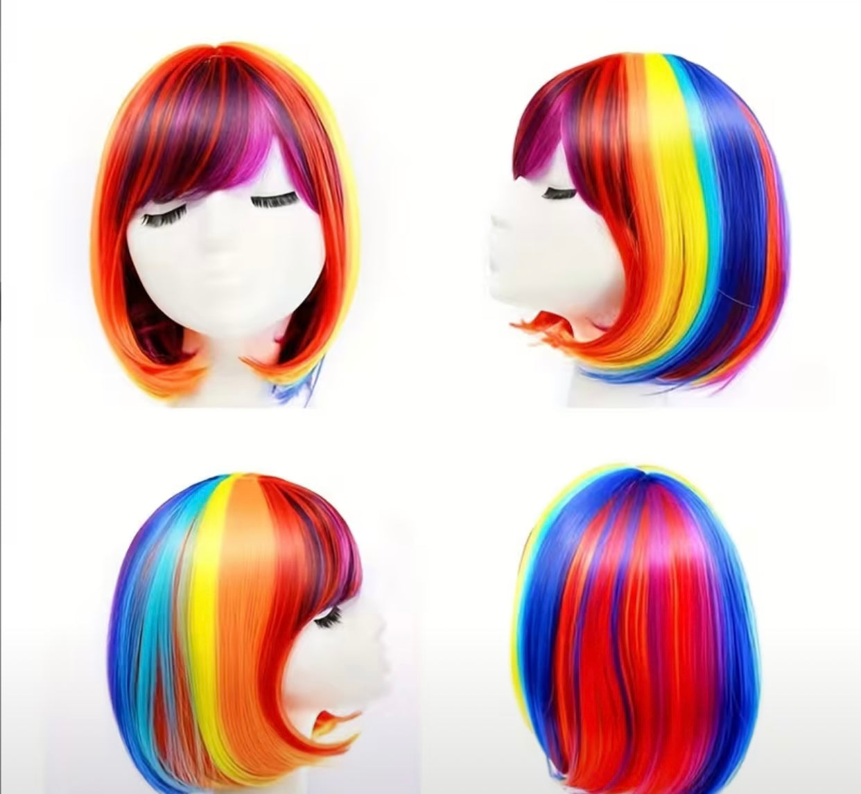 WIG RAINBOW SHORT