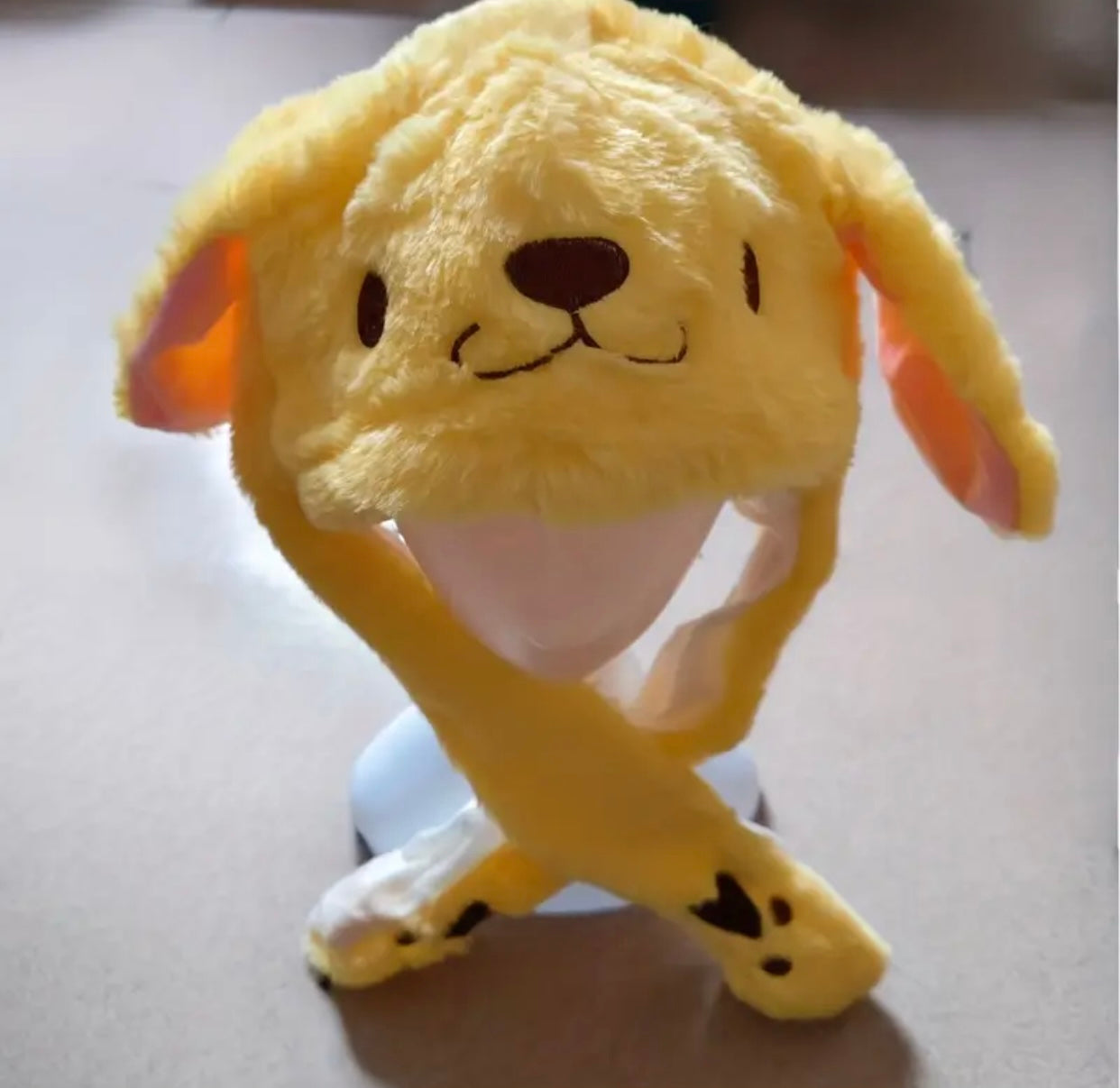 PUDDING DOG YELLOW PUMP HAT
