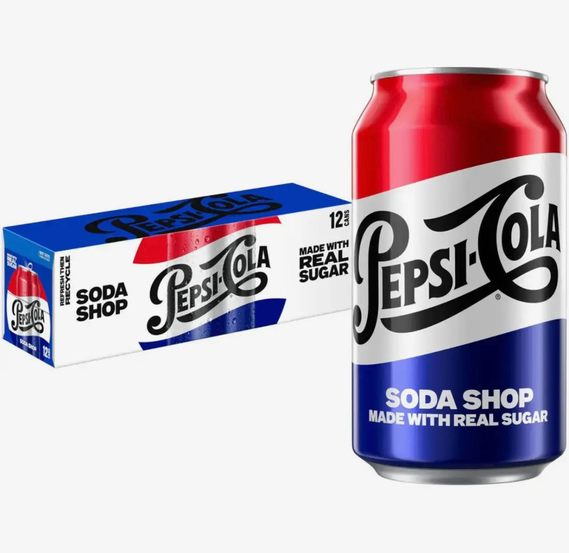 PEPSI COLA SODA SHOP 6 PACK