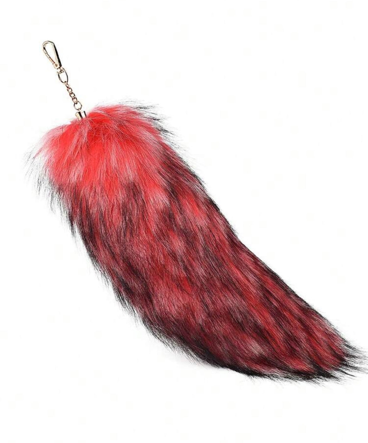 TAIL NEON RED BLACK