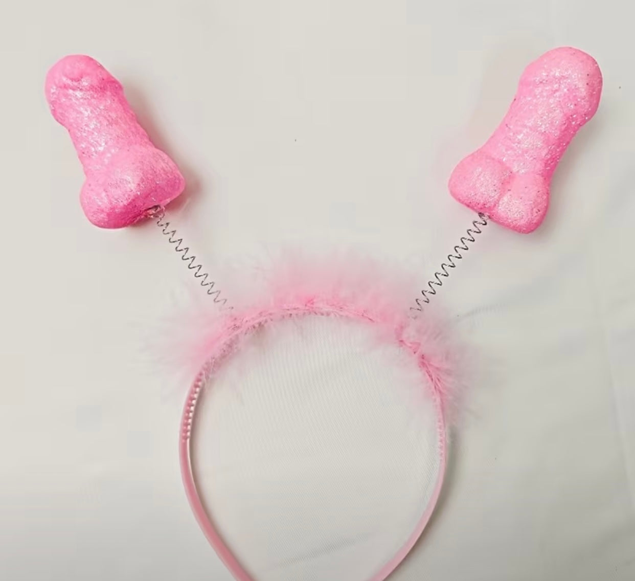 PINK PENIS HEAD BAND