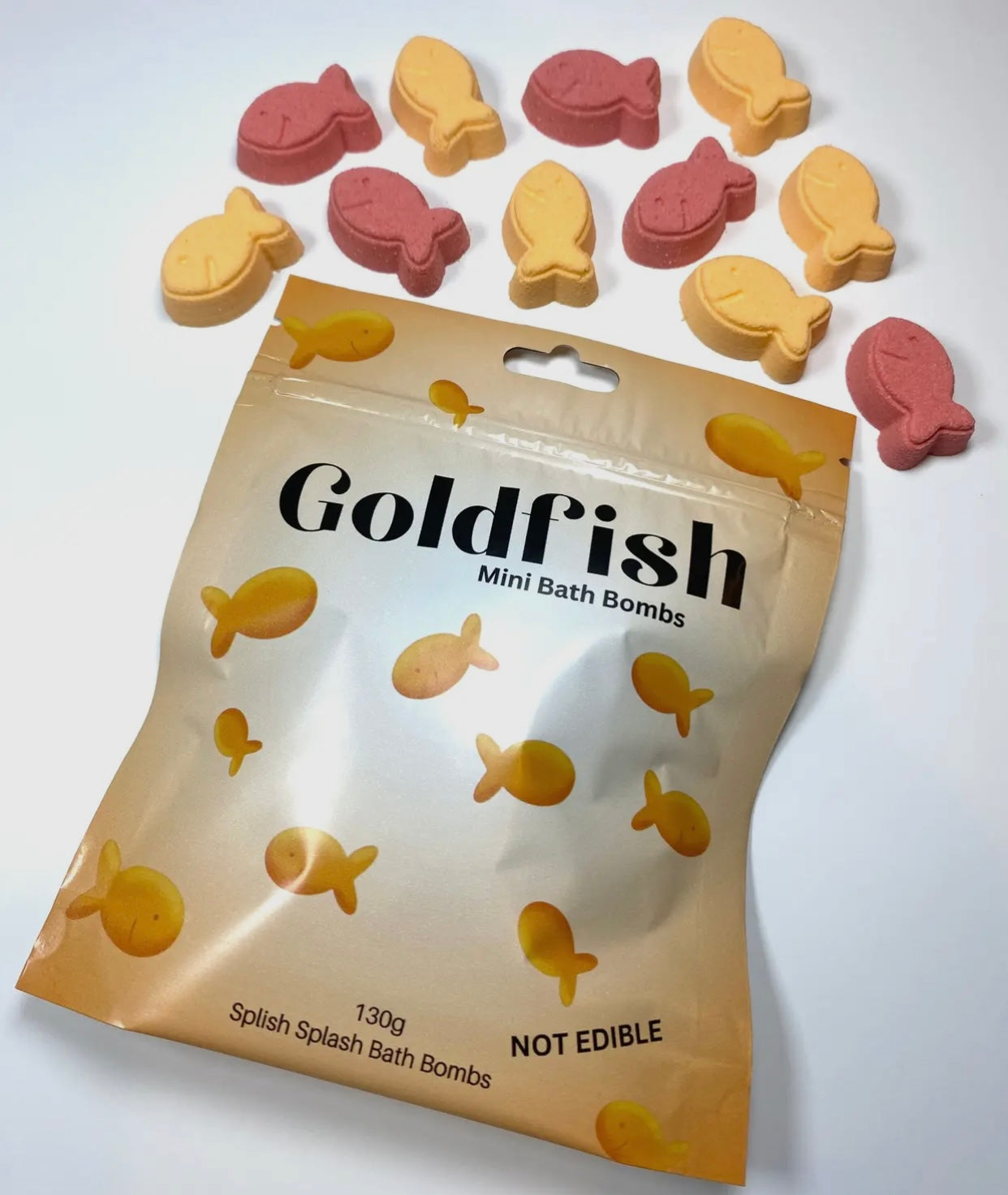 GOLD FISH MINI BATH BOMBS